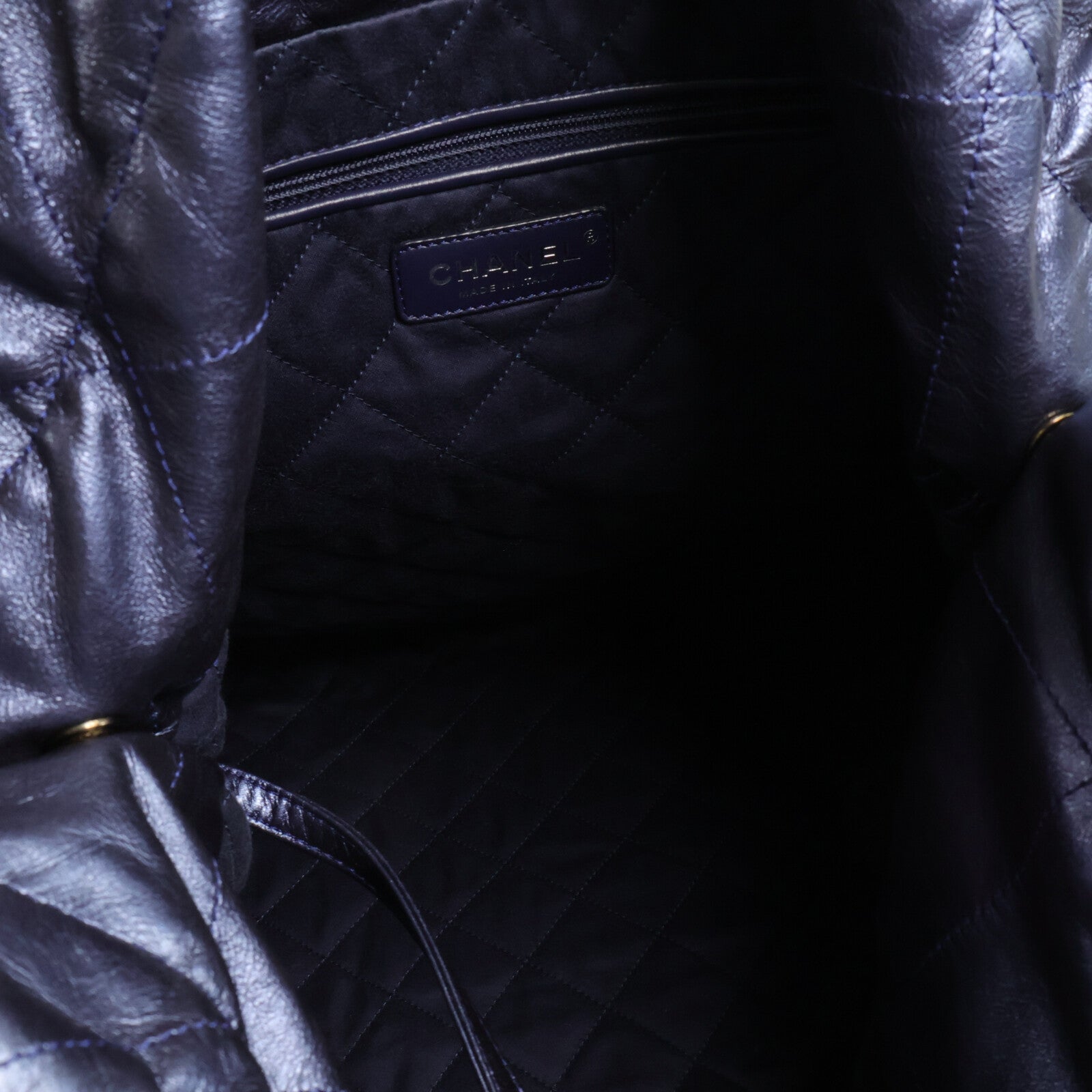 CHANEL 牛皮皮革Chanel 22 Large鏈帶肩背袋