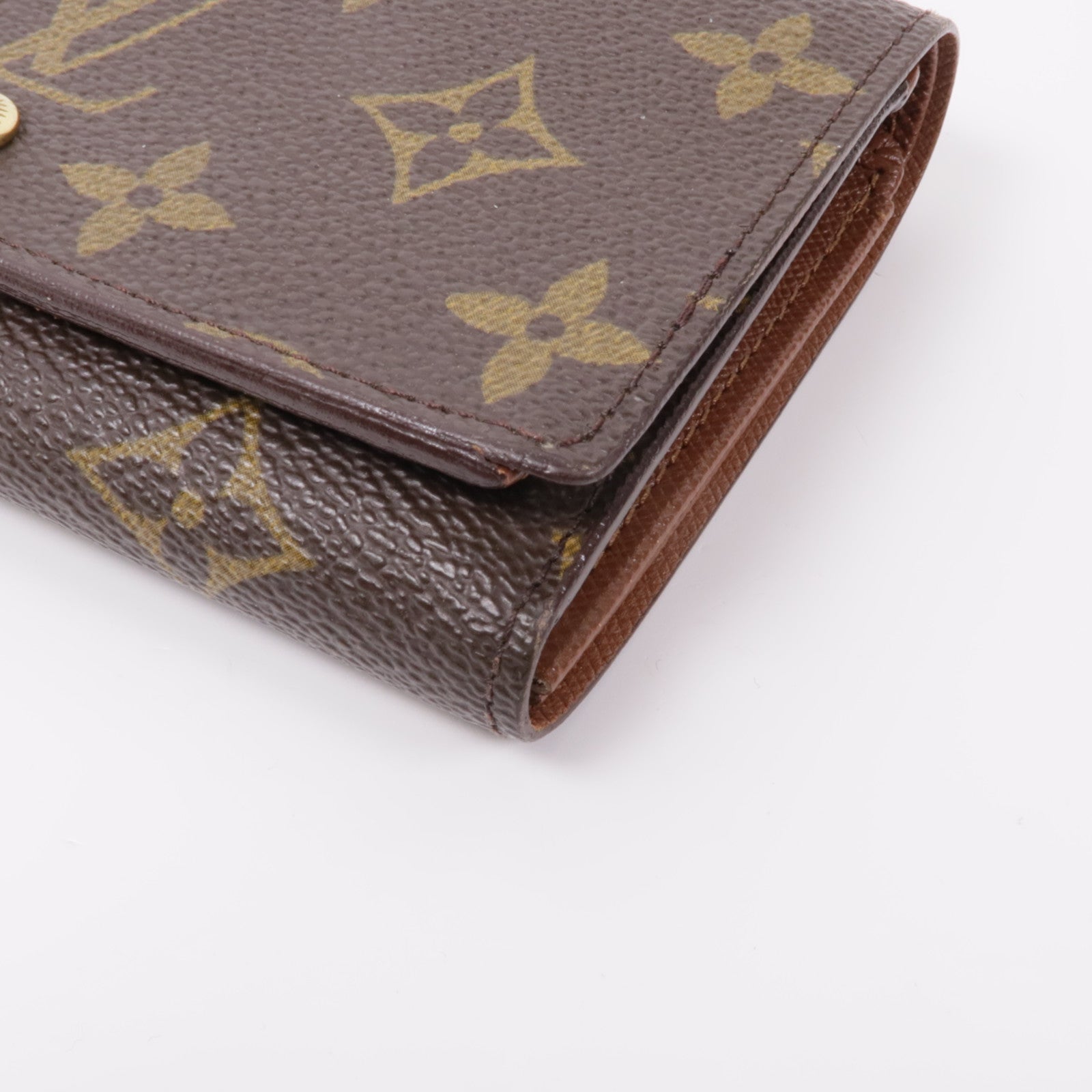LOUIS VUITTON Monogram Wallet金扣錢包