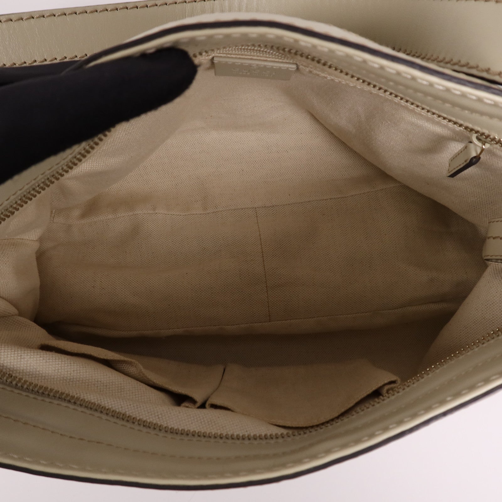 GUCCI 帆布Shoulder Bag金扣肩背袋