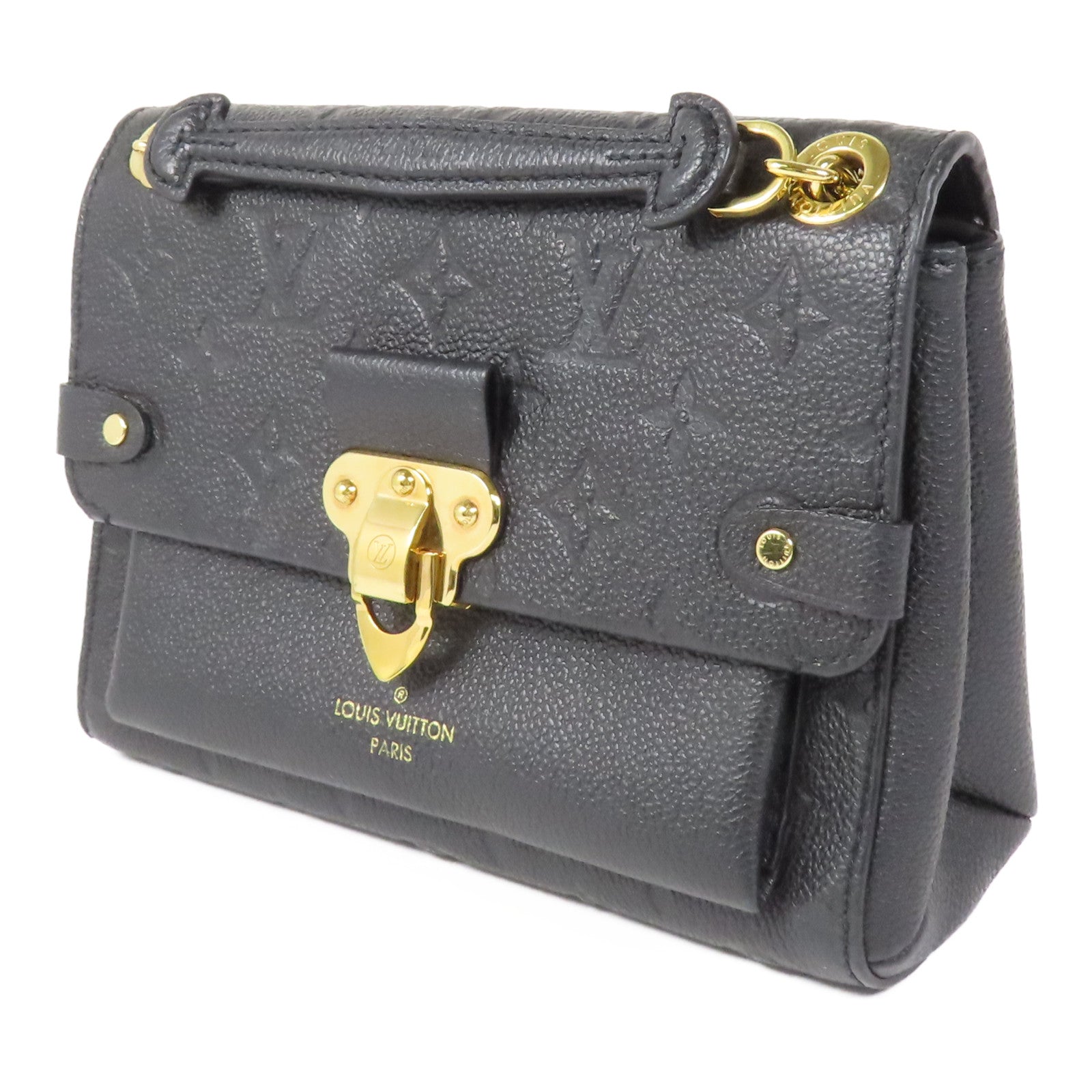 LOUIS VUITTON Monogram Empreinte Vavin BB金扣肩背袋