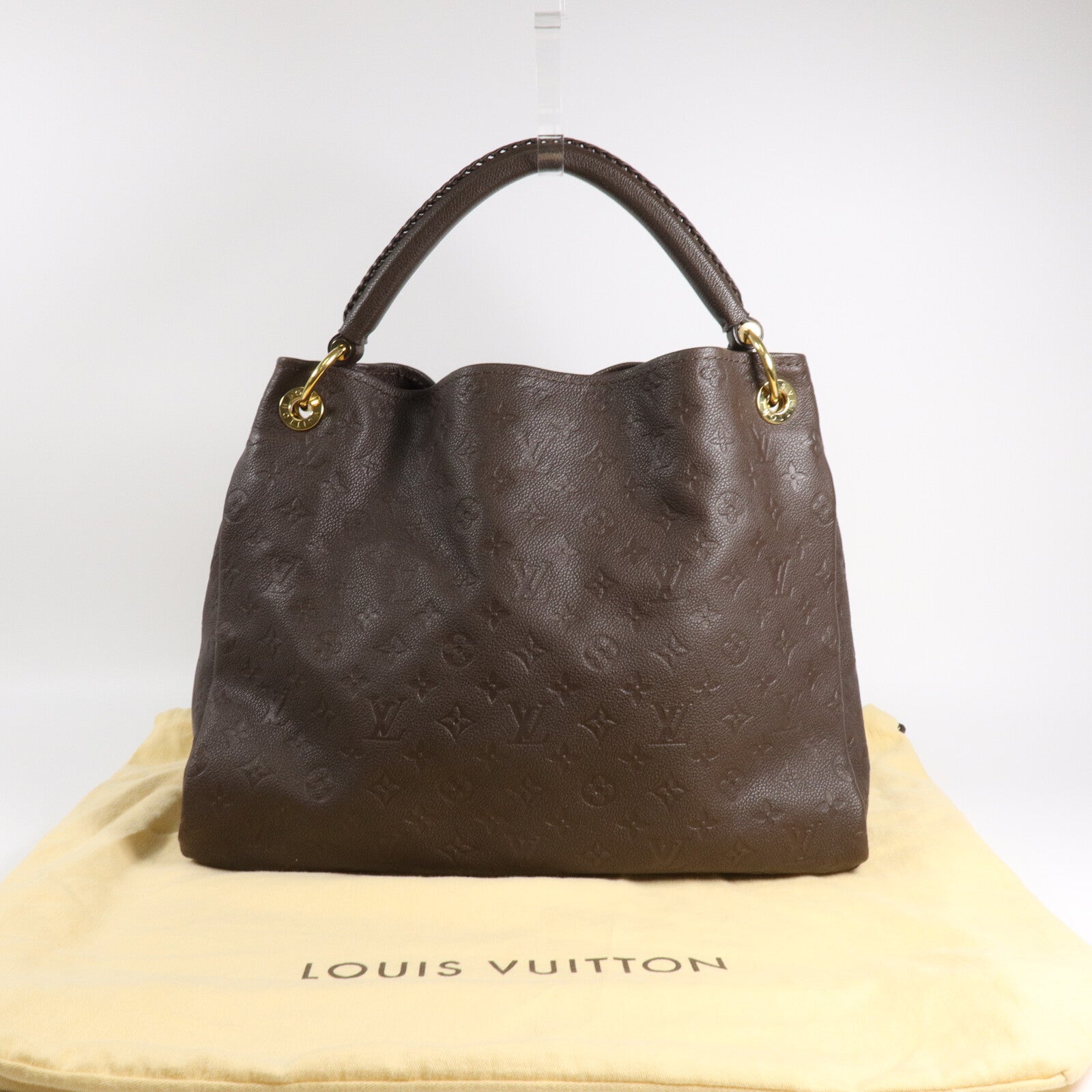 LOUIS VUITTON Monogram Empreinte Artsy MM肩背袋
