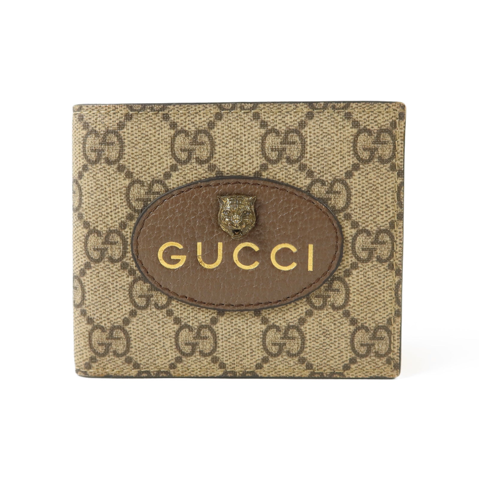GUCCI 塗層帆布Neo Vintage GG Supreme Wallet錢包
