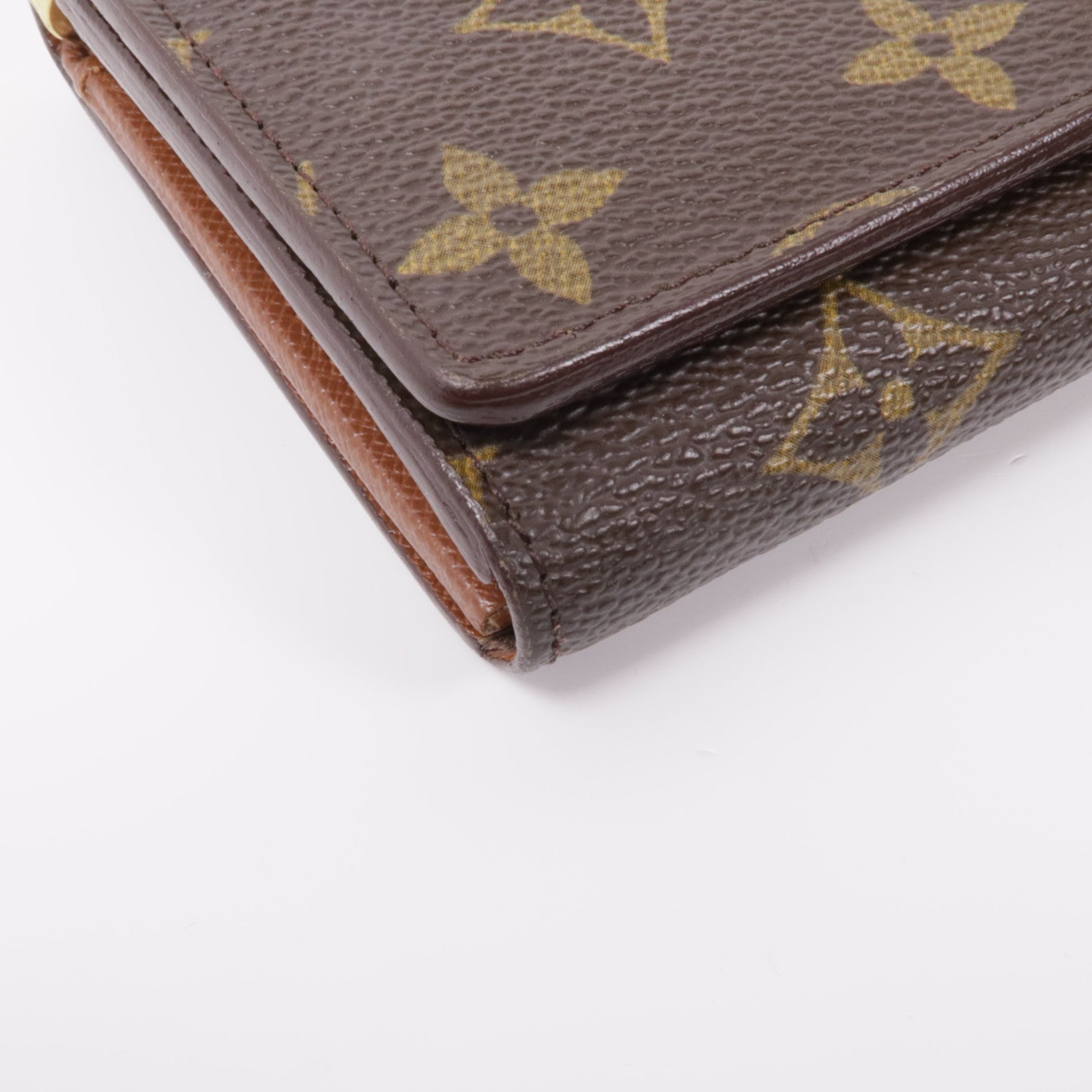 LOUIS VUITTON Monogram Wallet金扣錢包