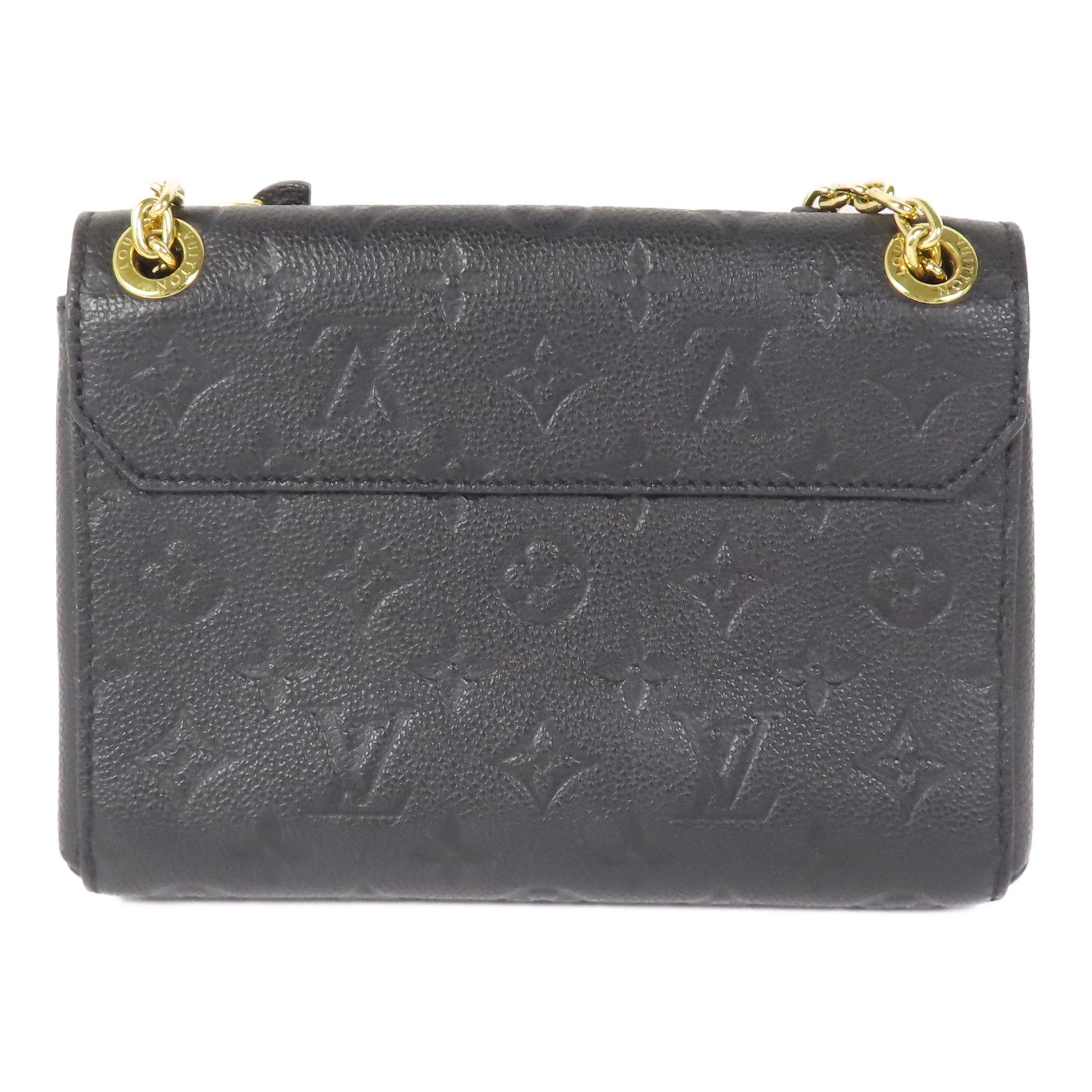 LOUIS VUITTON Monogram Empreinte Vavin BB金扣肩背袋