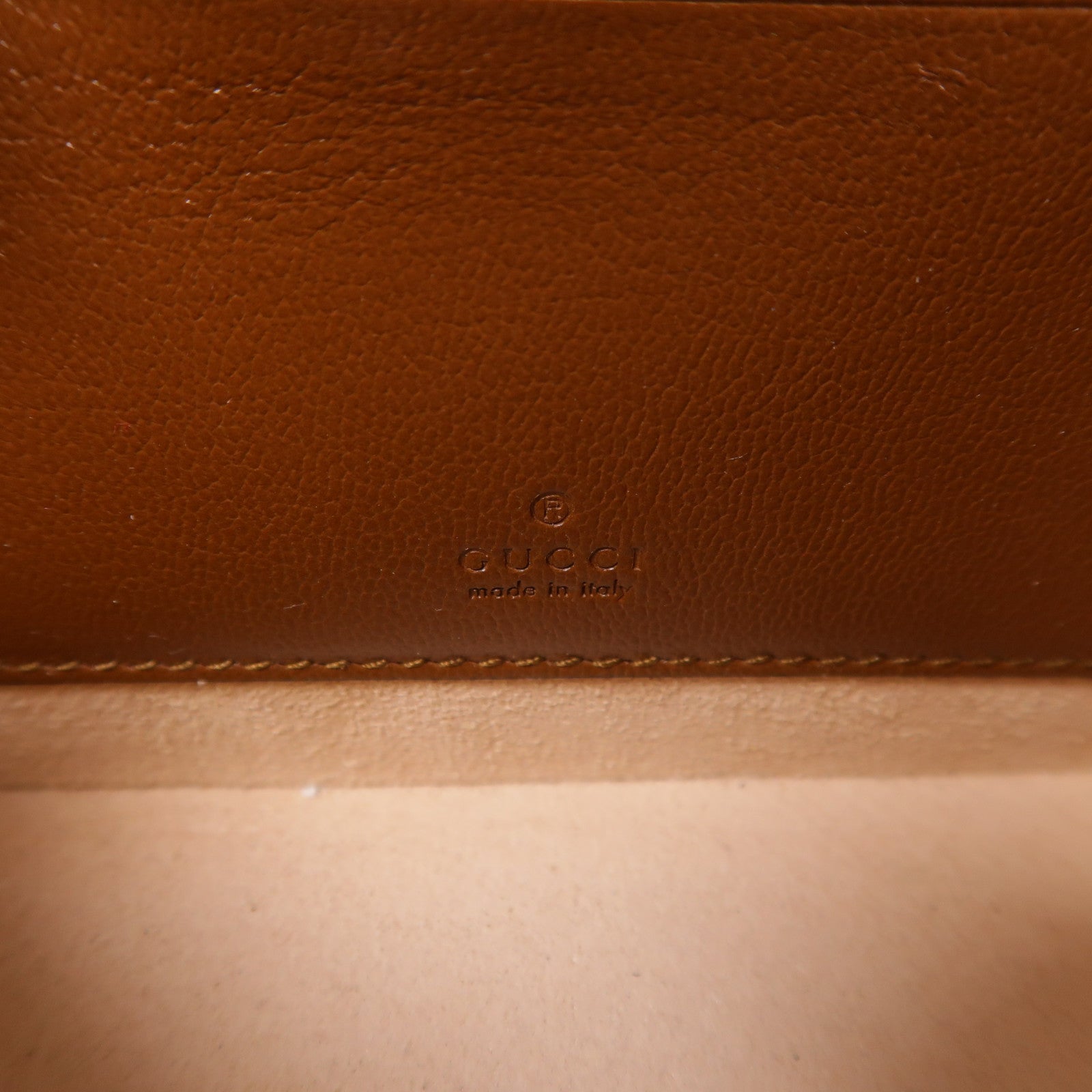 GUCCI 塗層帆布/皮革Padlock Mini金扣肩背袋