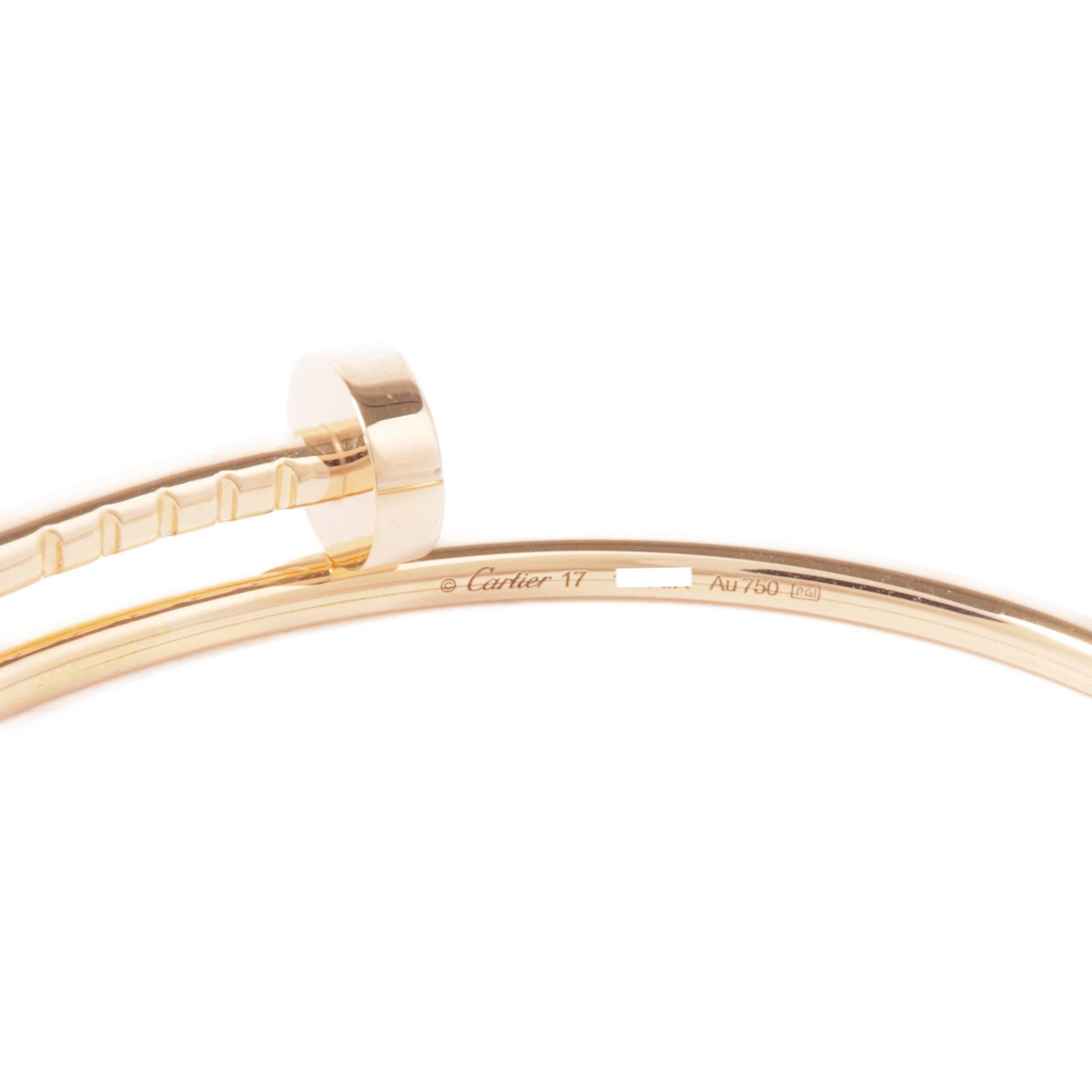 CARTIER 18K玫瑰金Juste Un Clou Small Model手鐲Cartier#17