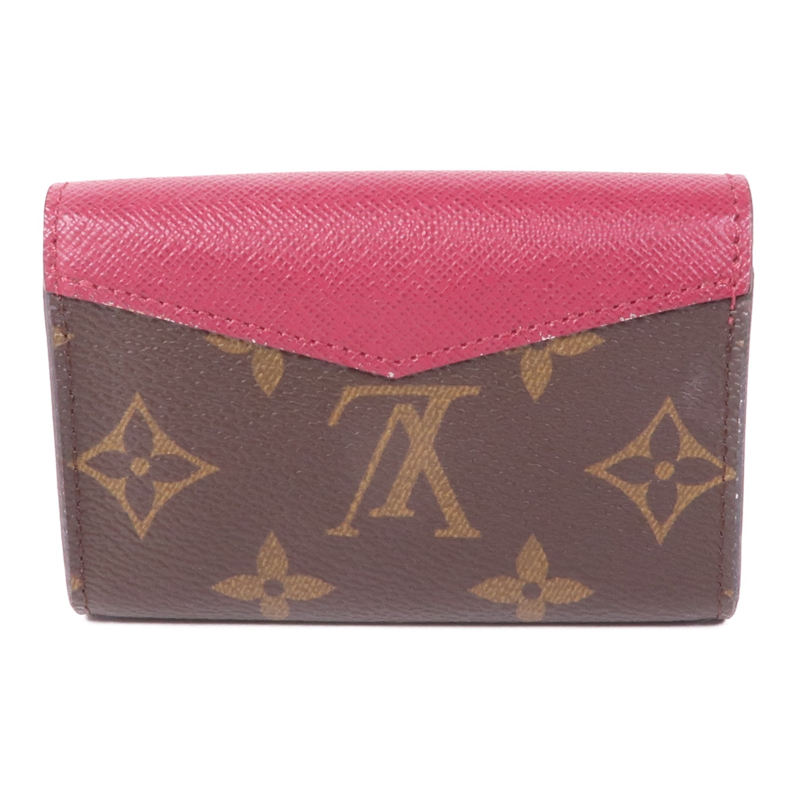 LOUIS VUITTON Monogram Sarah Multicartes金扣零錢包/卡片套
