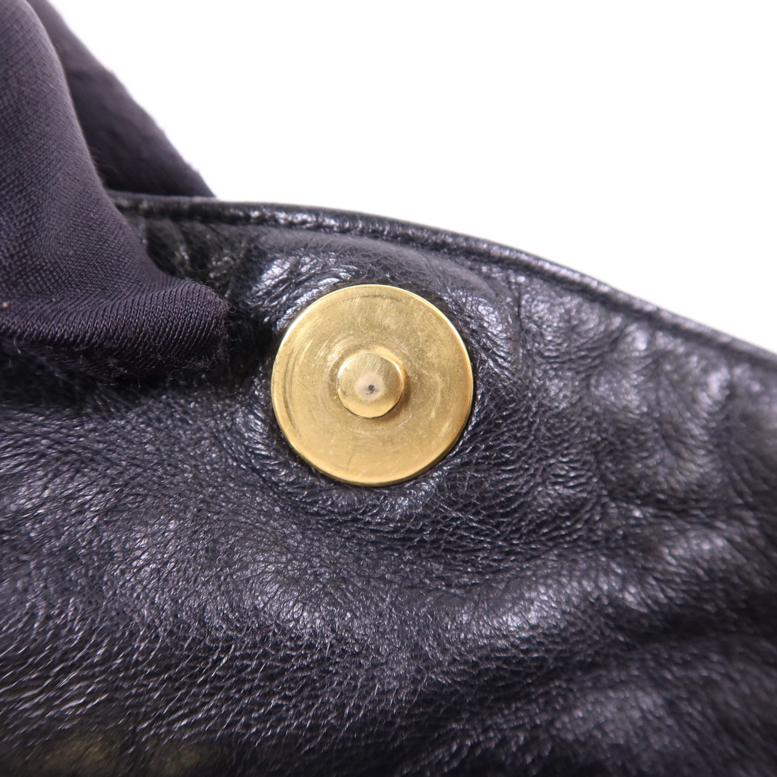 CHANEL 羊皮皮革Shoulder Bag金扣肩背袋