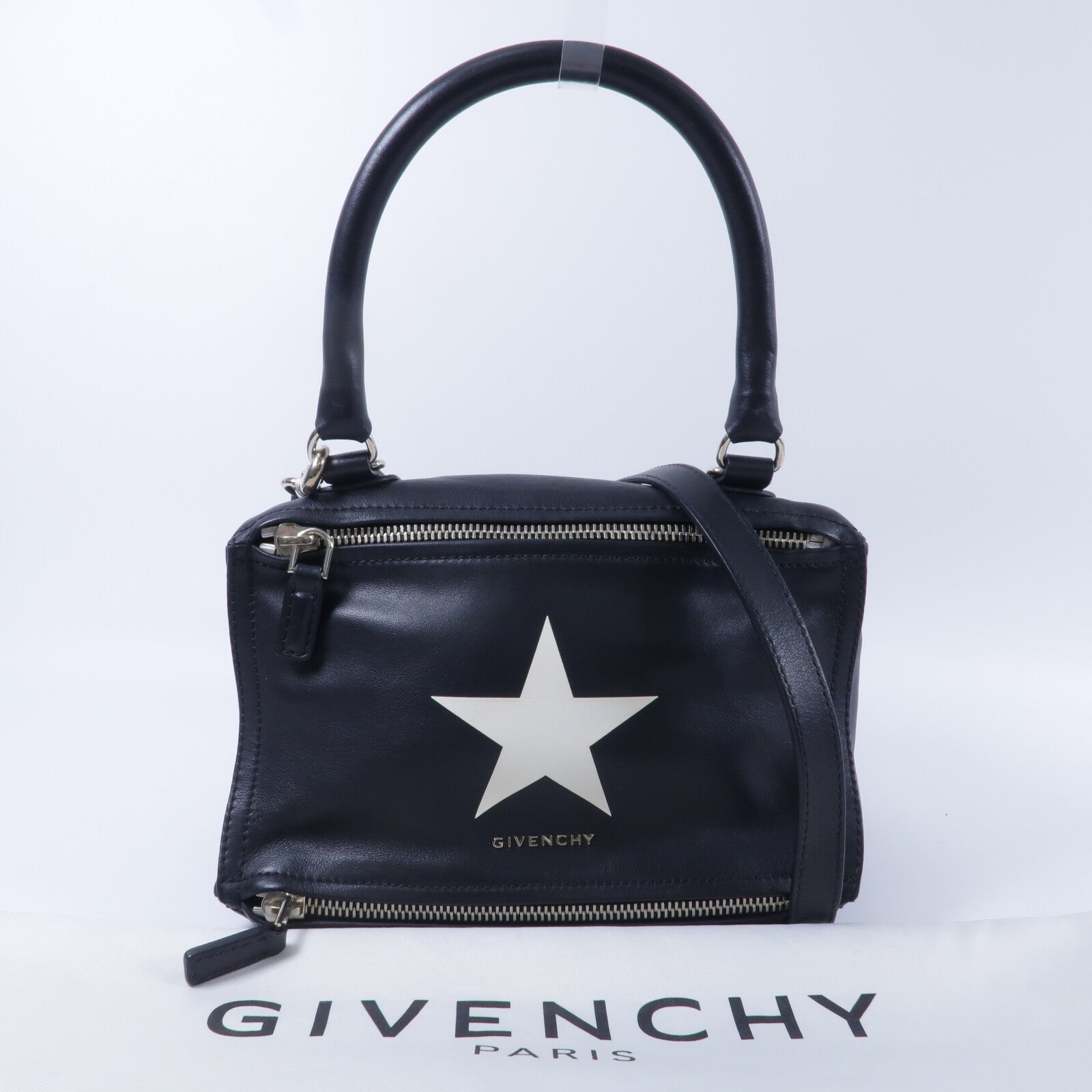 GIVENCHY 牛皮皮革Pandora肩背袋