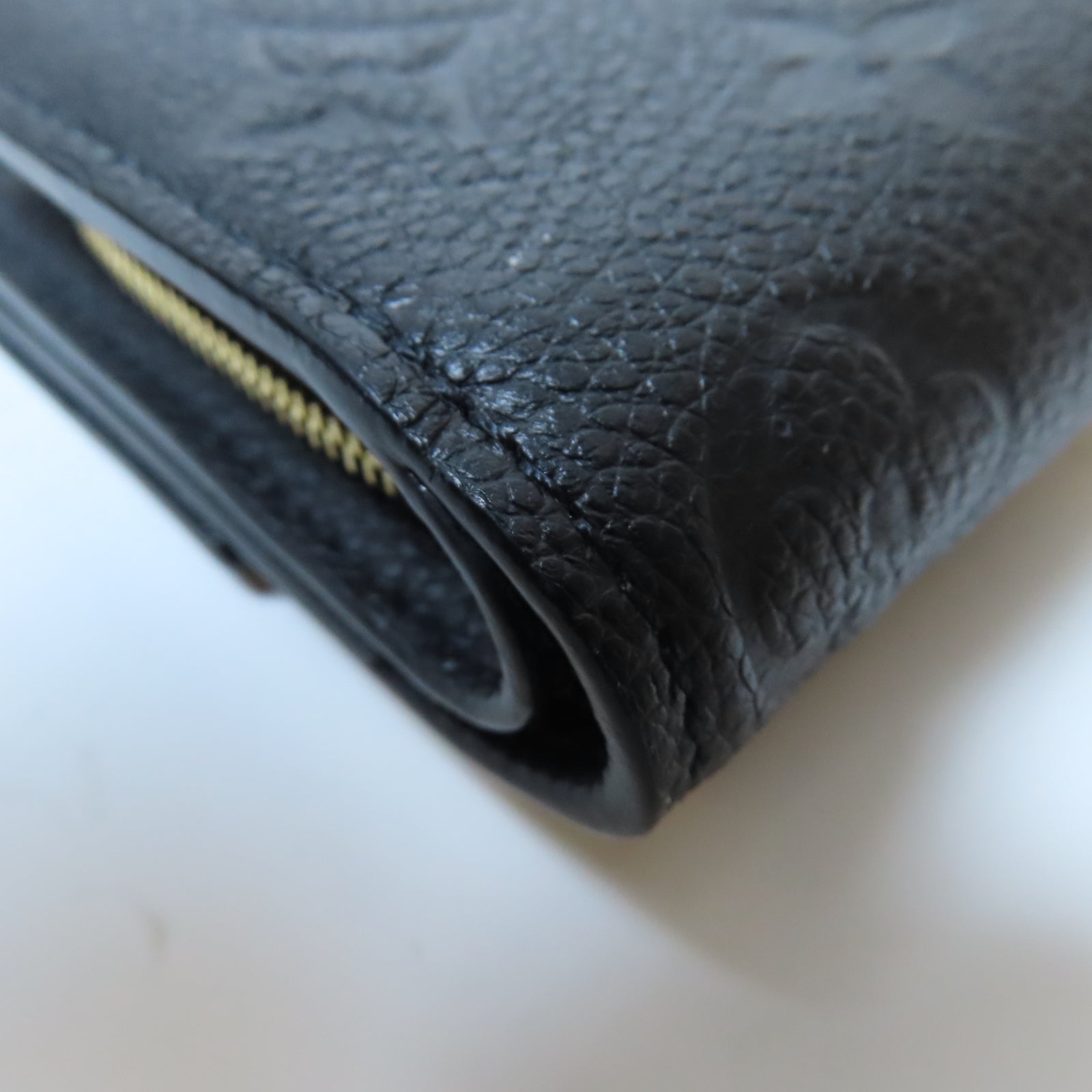 LOUIS VUITTON 【激減優惠】Monogram Empreinte Metis Wallet金扣錢包黑色