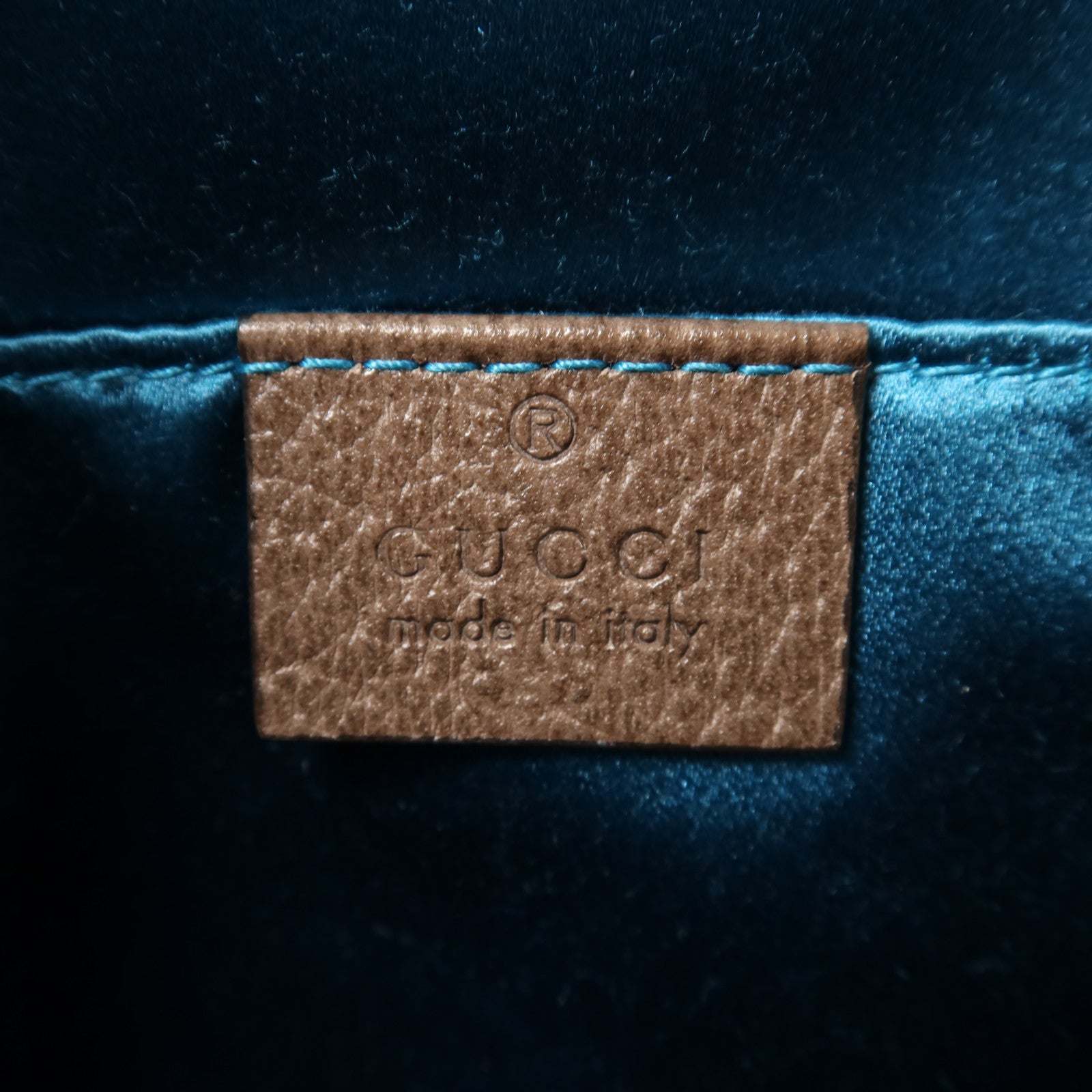 GUCCI 塗層帆布Ophidia金扣肩背袋