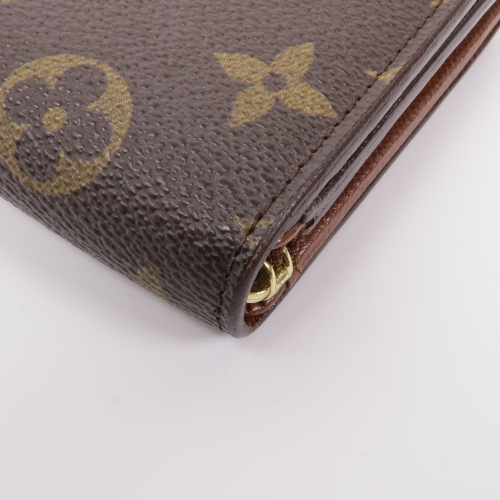 LOUIS VUITTON Monogram Wallet金扣錢包