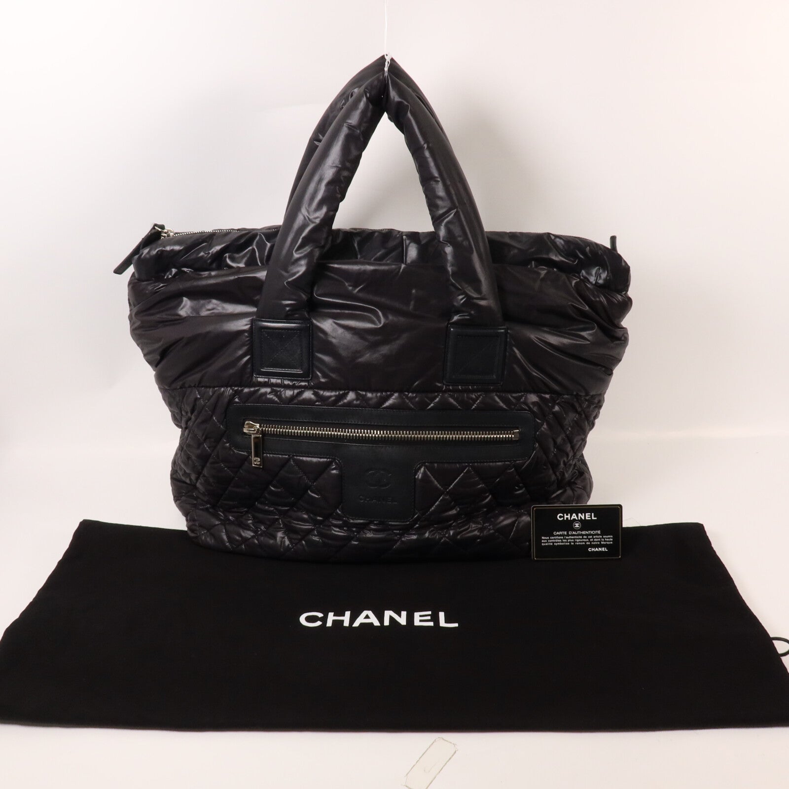 CHANEL 尼龍Coco Cocoon Medium手挽袋