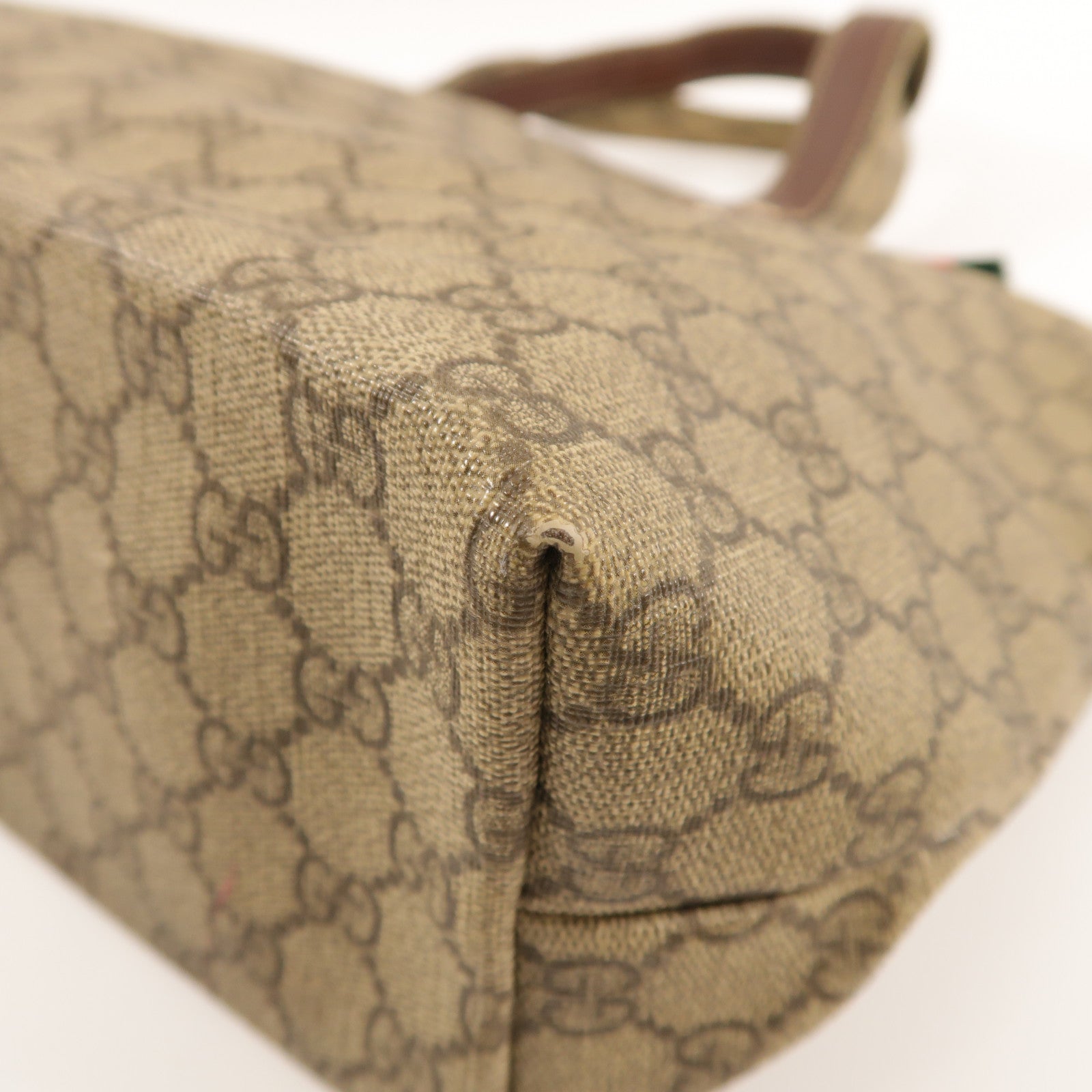 GUCCI 塗層帆布Tote bag金扣手挽袋
