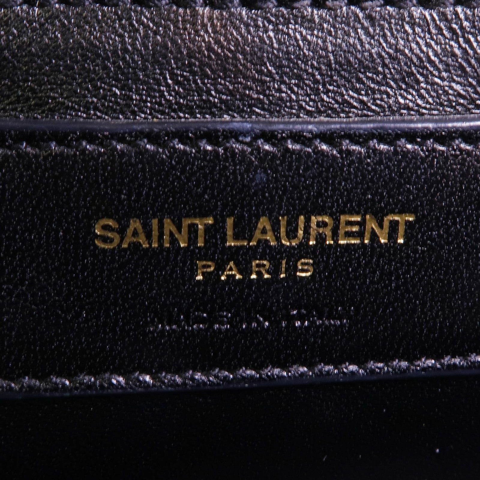 SAINT LAURENT 鱷魚皮革Classic Universite金扣肩背袋
