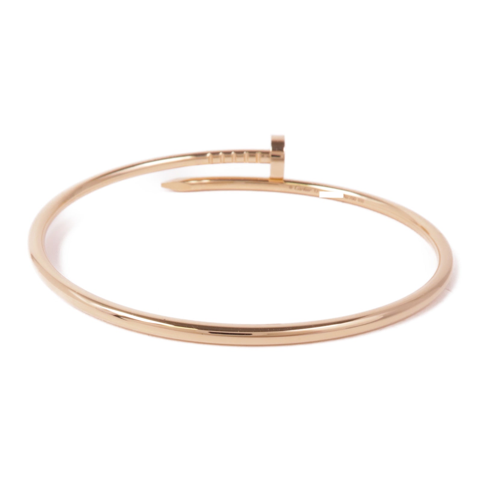 CARTIER 18K玫瑰金Juste Un Clou Small Model手鐲Cartier#17
