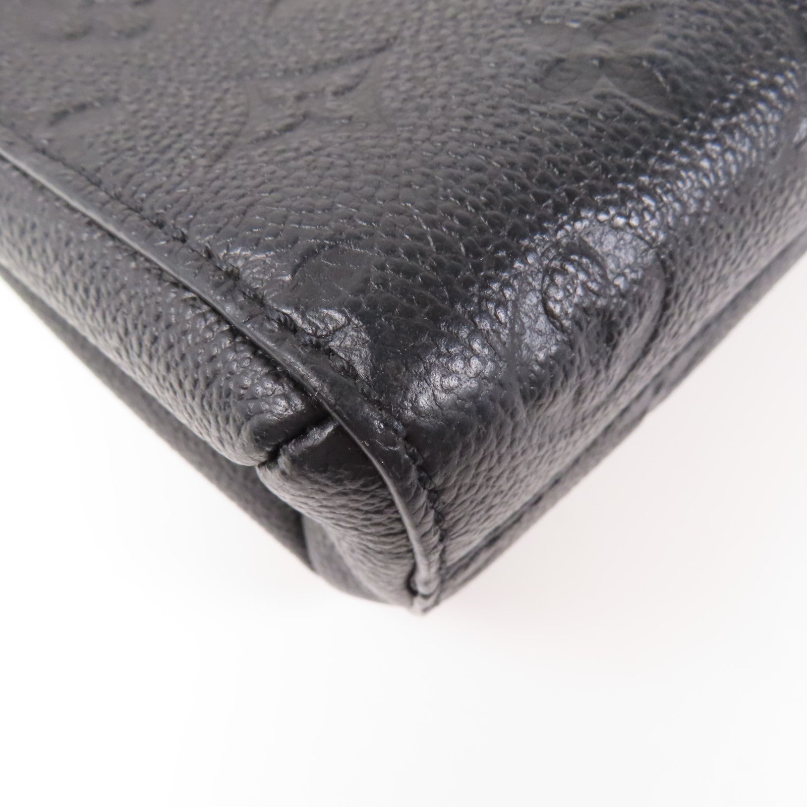 LOUIS VUITTON Monogram Empreinte Vavin BB金扣肩背袋