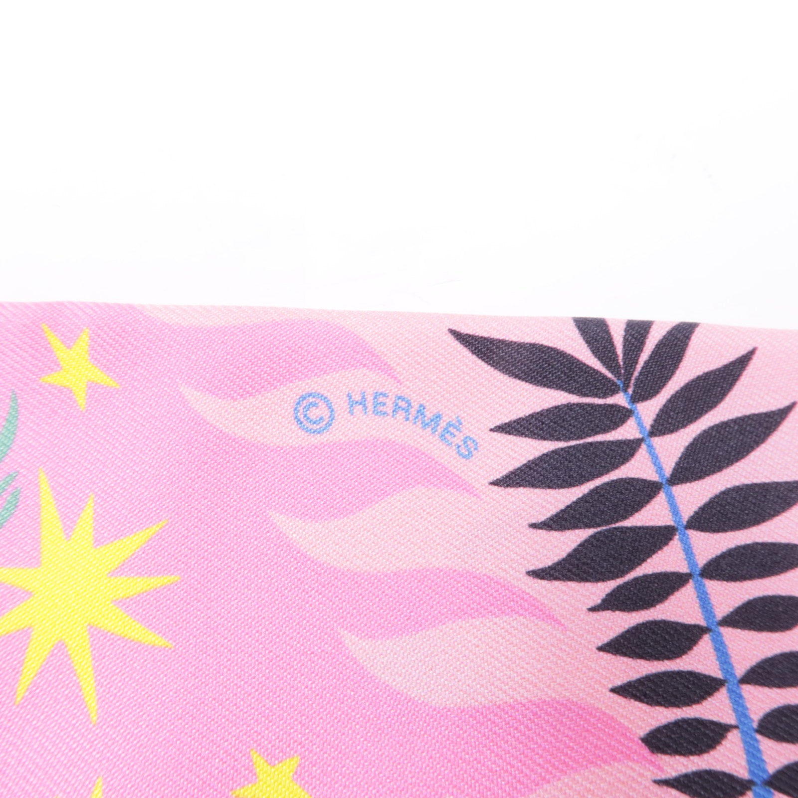 HERMES 絲質Twilly絲巾