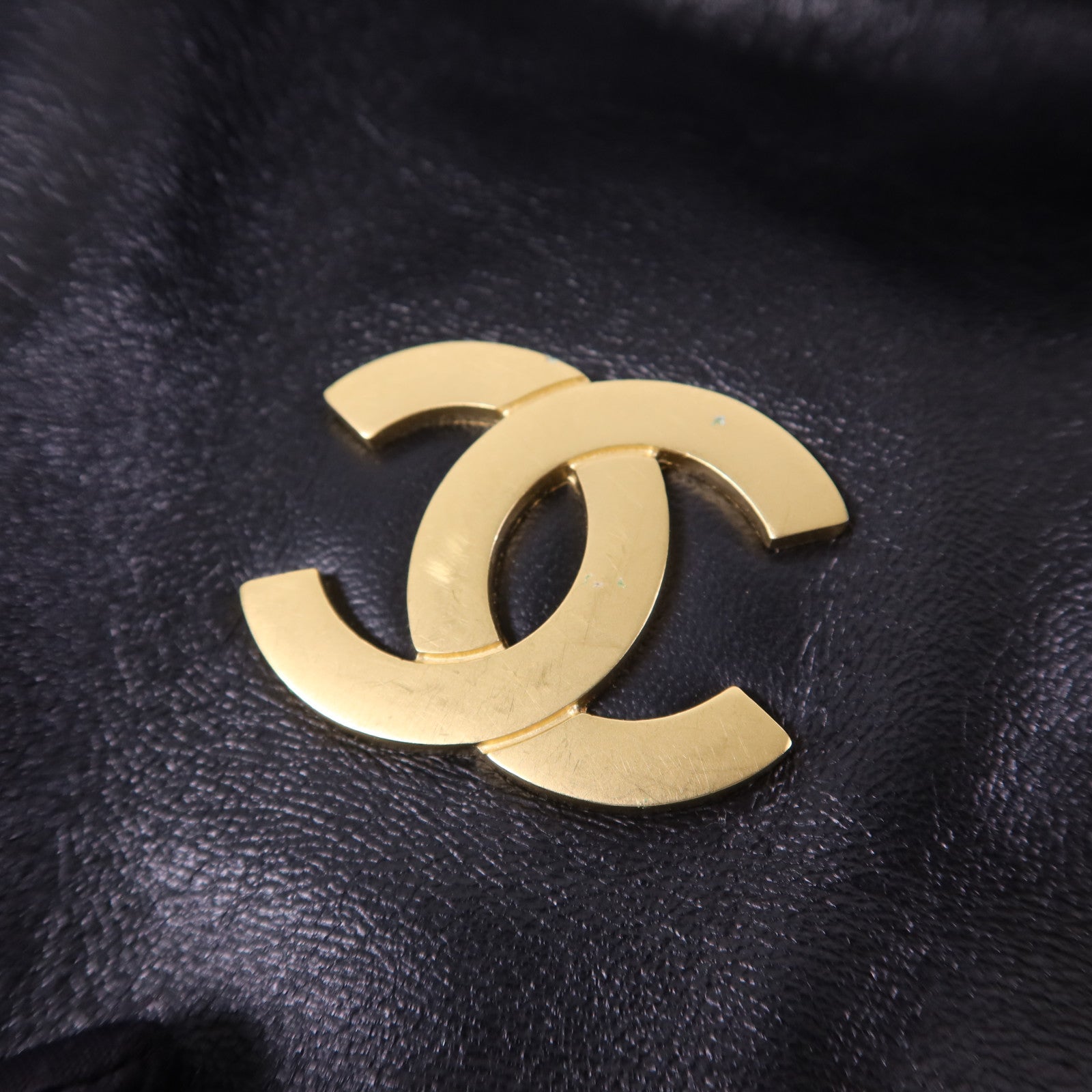 CHANEL 羊皮皮革Shoulder Bag金扣肩背袋