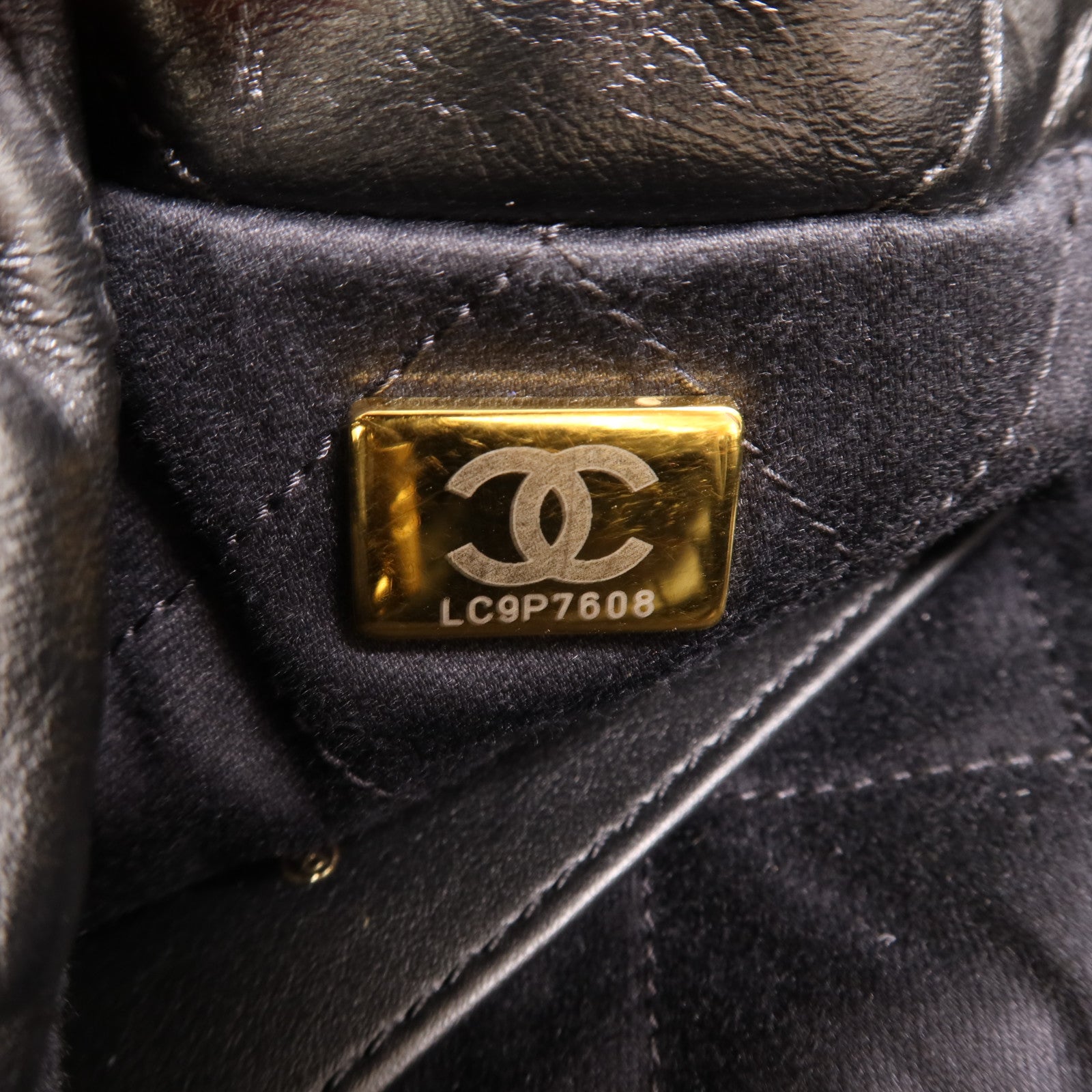 CHANEL 牛皮皮革Chanel Mini 22金扣手挽肩背兩用袋