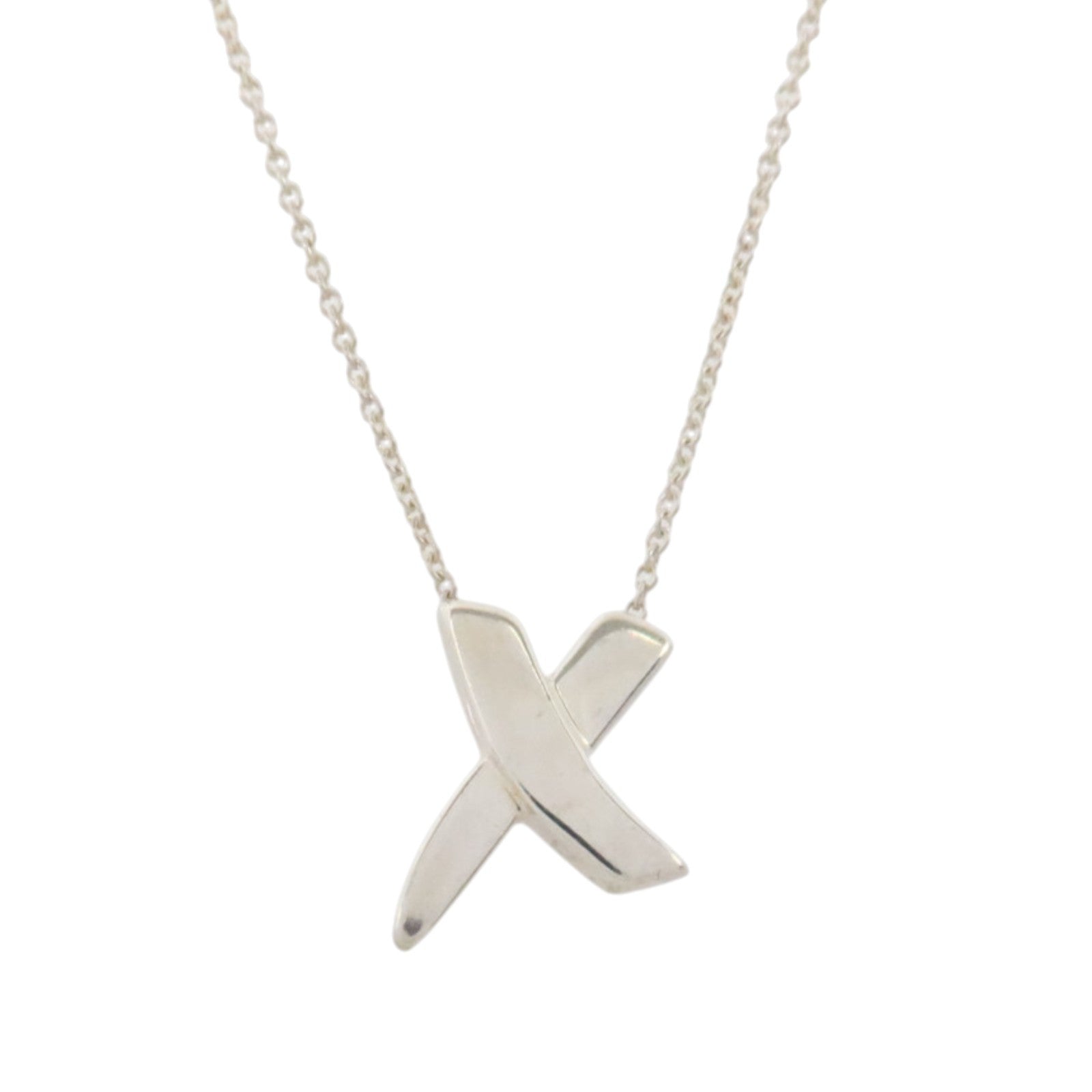 TIFFANY＆CO 925純銀Paloma Graffiti x Pendant Necklace項鏈