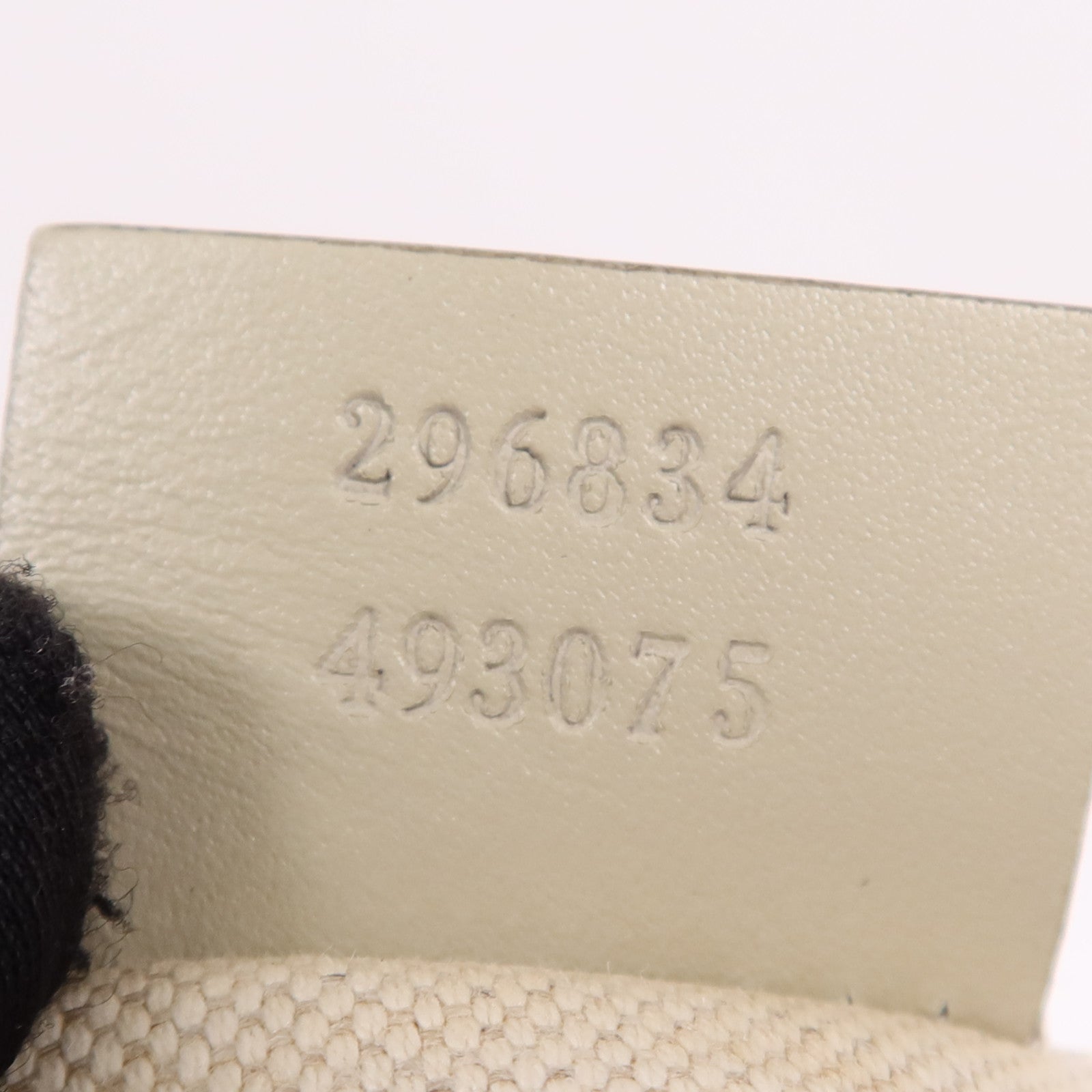 GUCCI 帆布Shoulder Bag金扣肩背袋