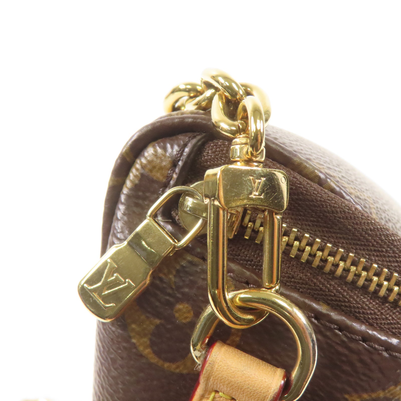 LOUIS VUITTON Monogram Mini Bumbag金扣手挽肩背兩用袋