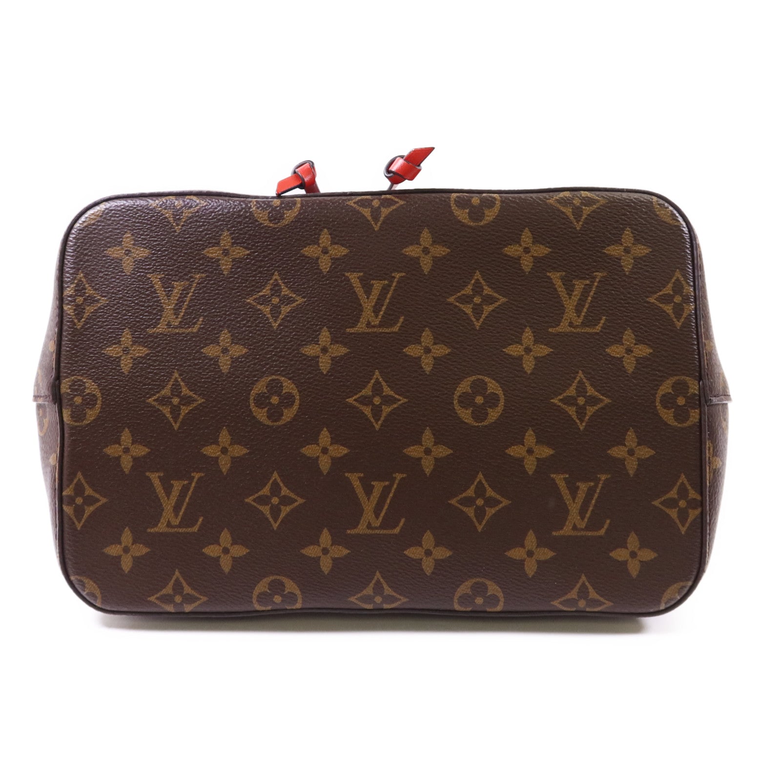 LOUIS VUITTON Monogram Neo Noe Bucket Bag金扣肩背袋Coquelicot