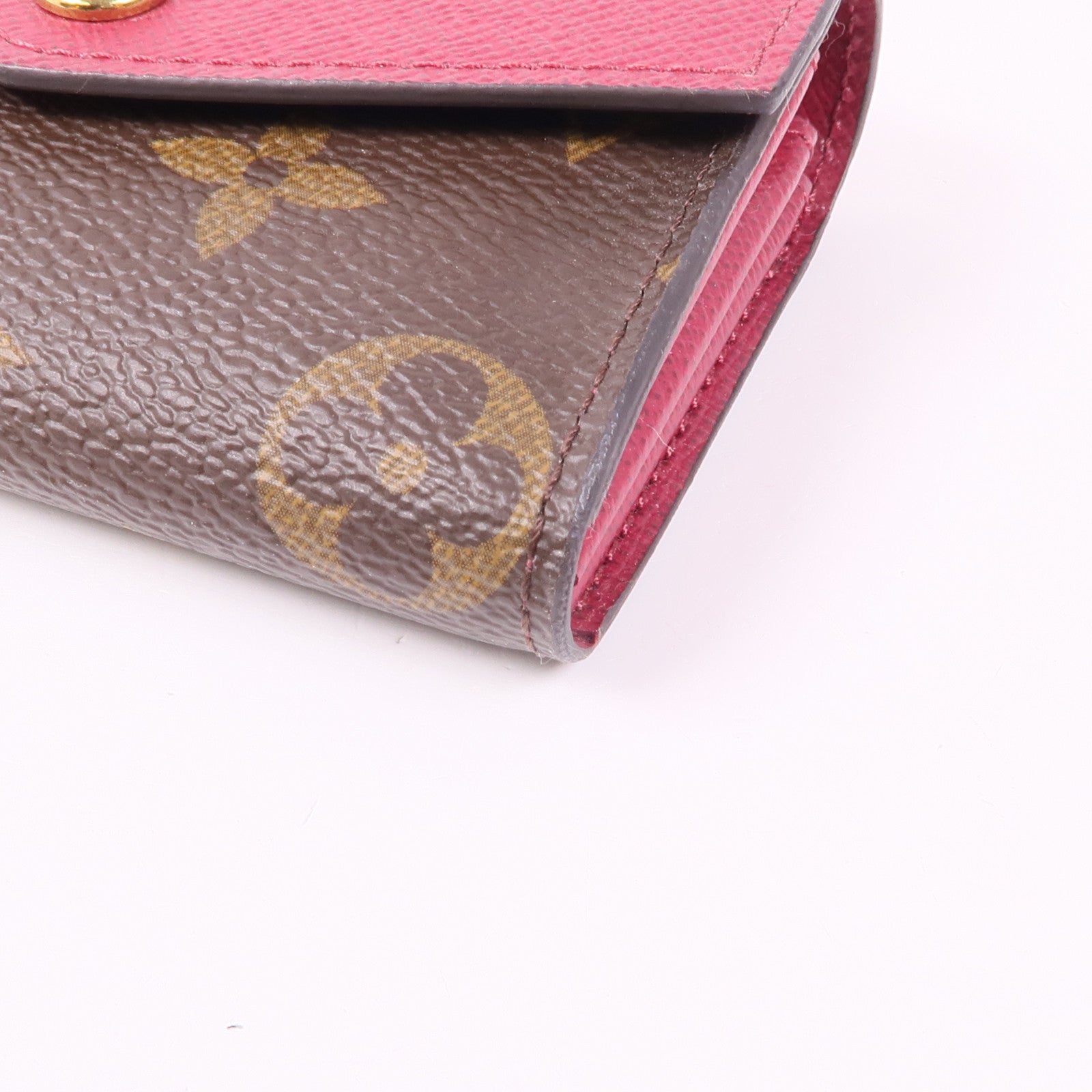 LOUIS VUITTON Monogram Sarah Multicartes金扣零錢包/卡片套