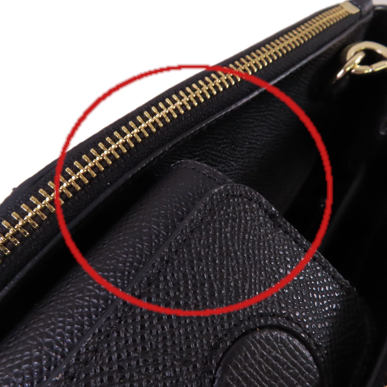 COACH 牛皮皮革2Way Shoulder Bag金扣手挽肩背兩用袋黑色