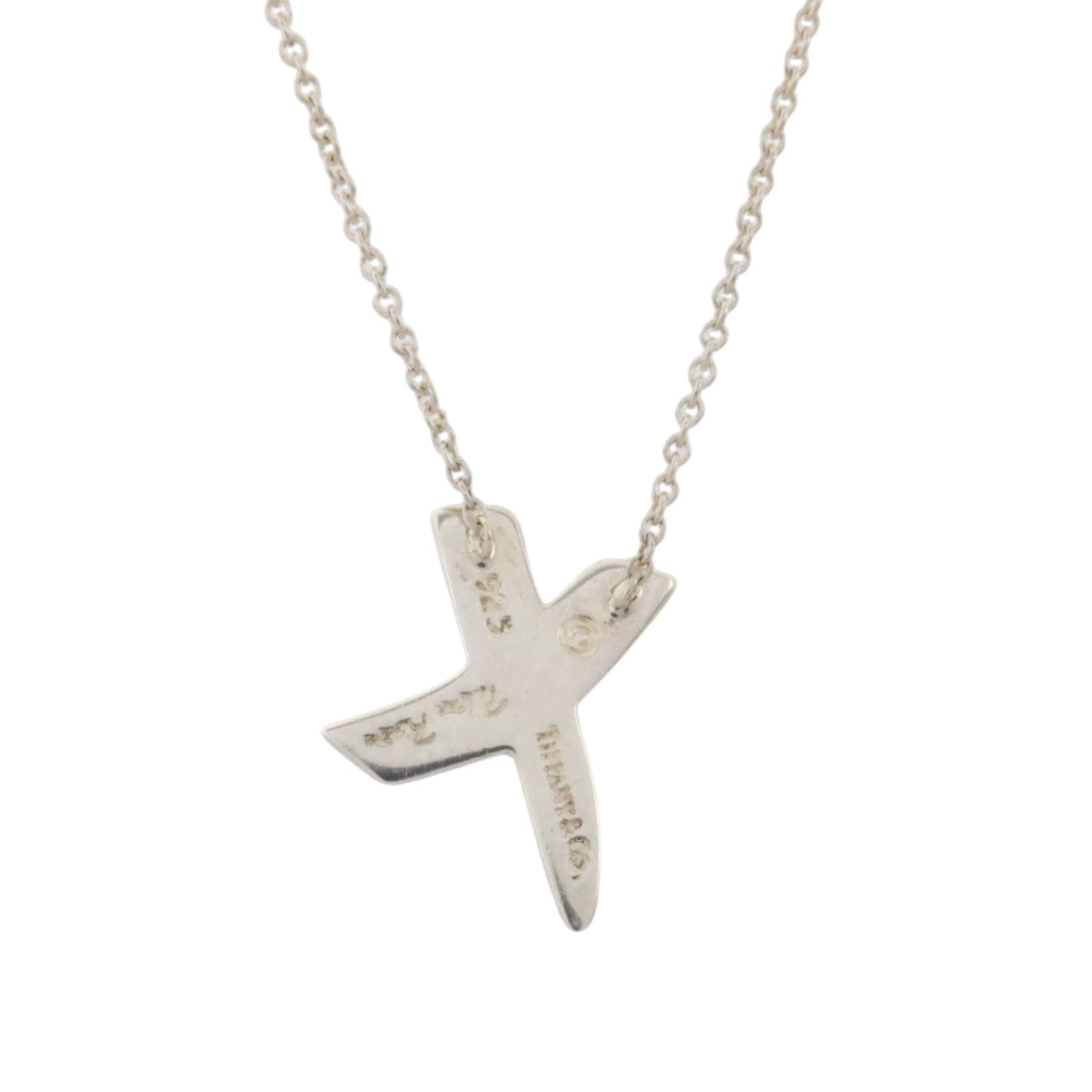 TIFFANY＆CO 925純銀Paloma Graffiti x Pendant Necklace項鏈