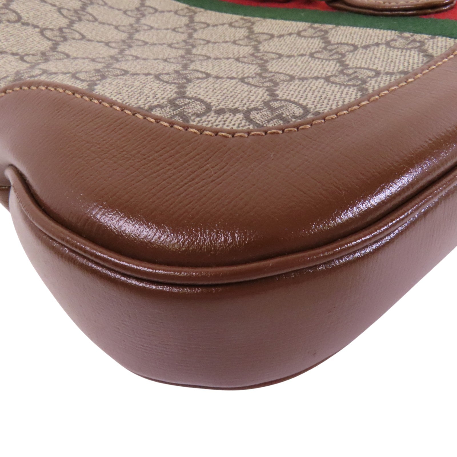 GUCCI 塗層帆布Jackie 1961 Medium金扣手挽肩背兩用袋