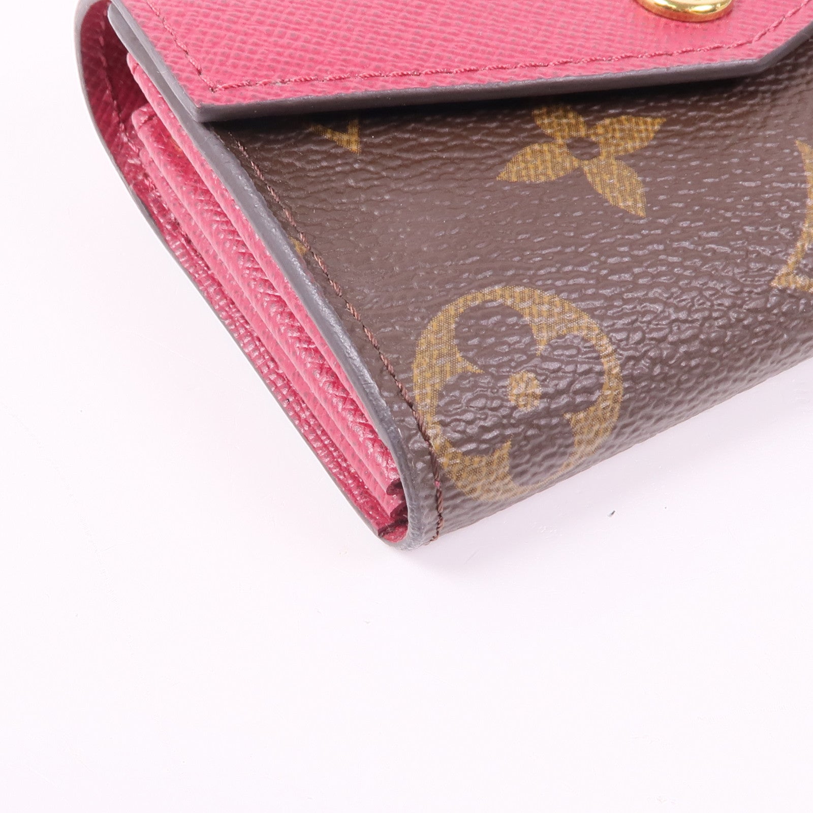 LOUIS VUITTON Monogram Sarah Multicartes金扣零錢包/卡片套