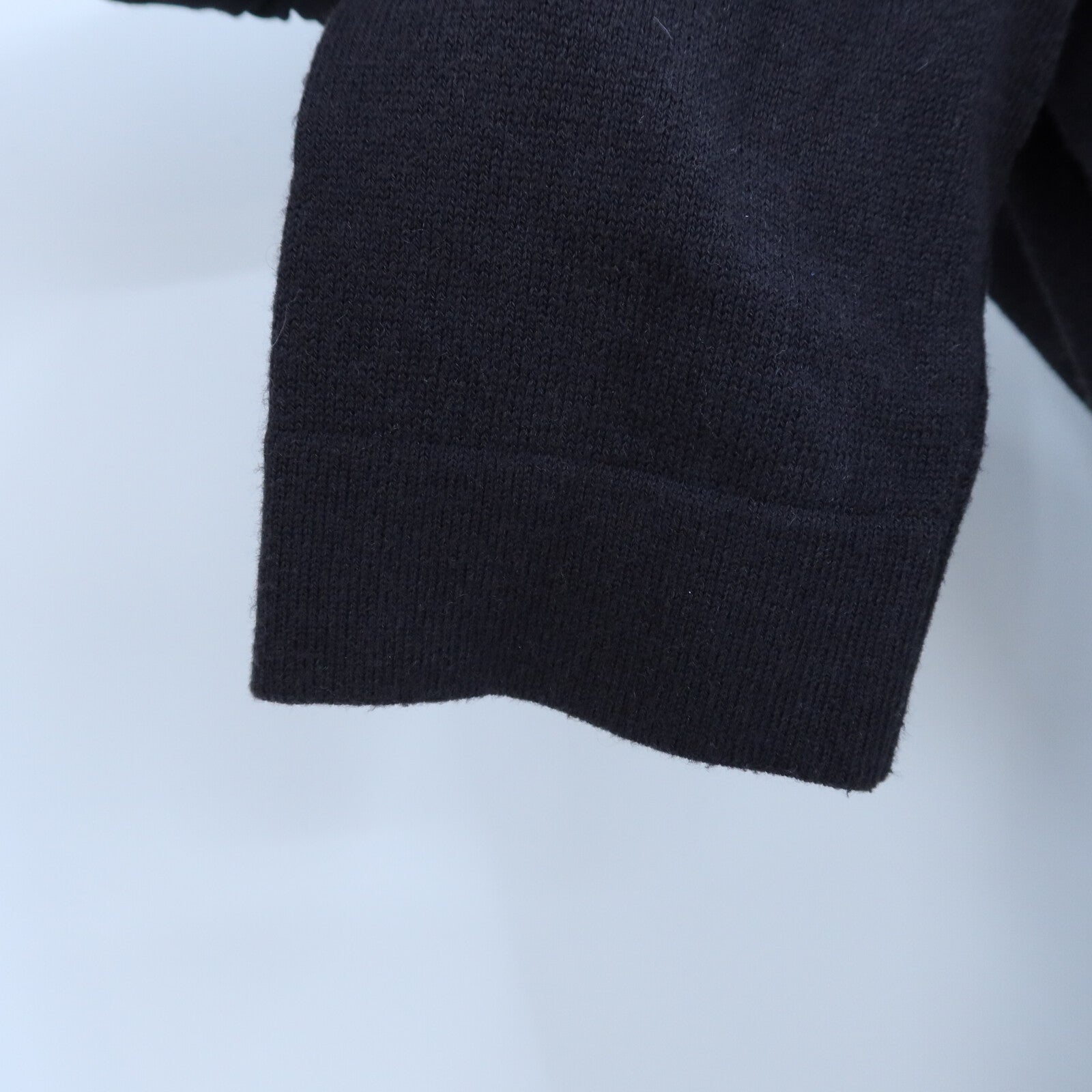 HERMES Silk/Cotton/Cashmere Les Cles Long-sleeve Top上衣