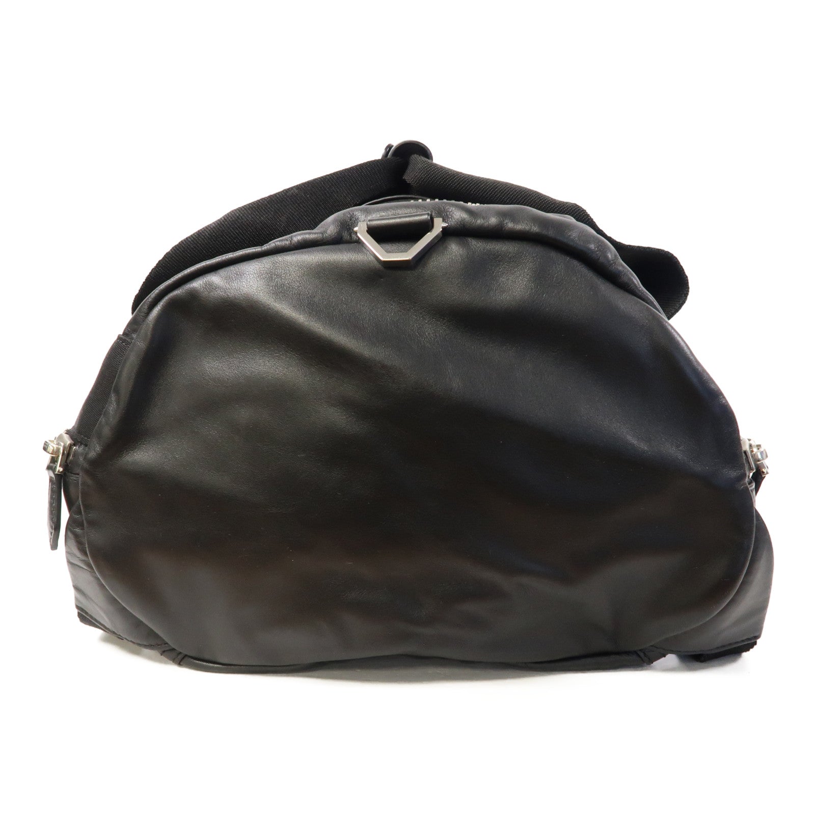 GIVENCHY 【激減優惠】羊皮皮革2 Way Star Backpack銀扣背包黑色