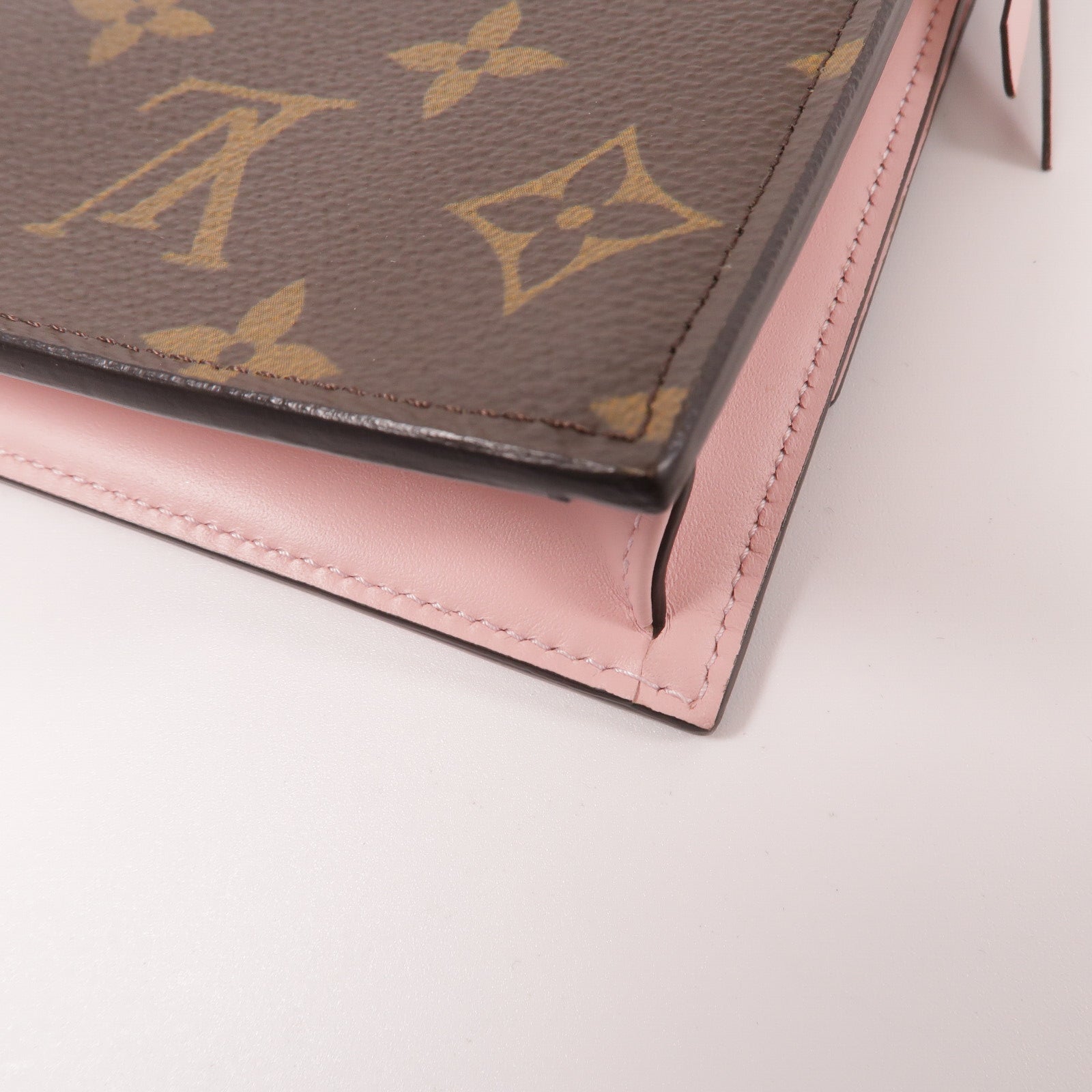 LOUIS VUITTON Monogram Flore Chain Wallet鏈帶肩背袋