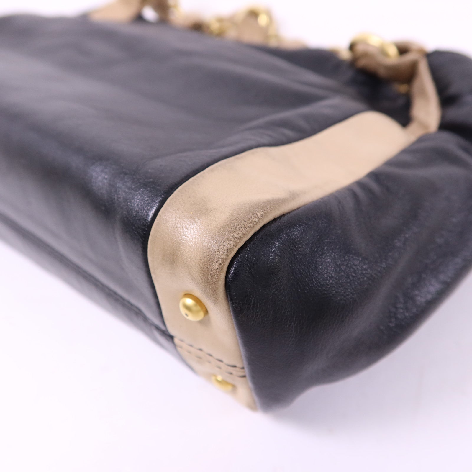 CHANEL 羊皮皮革Shoulder Bag金扣肩背袋