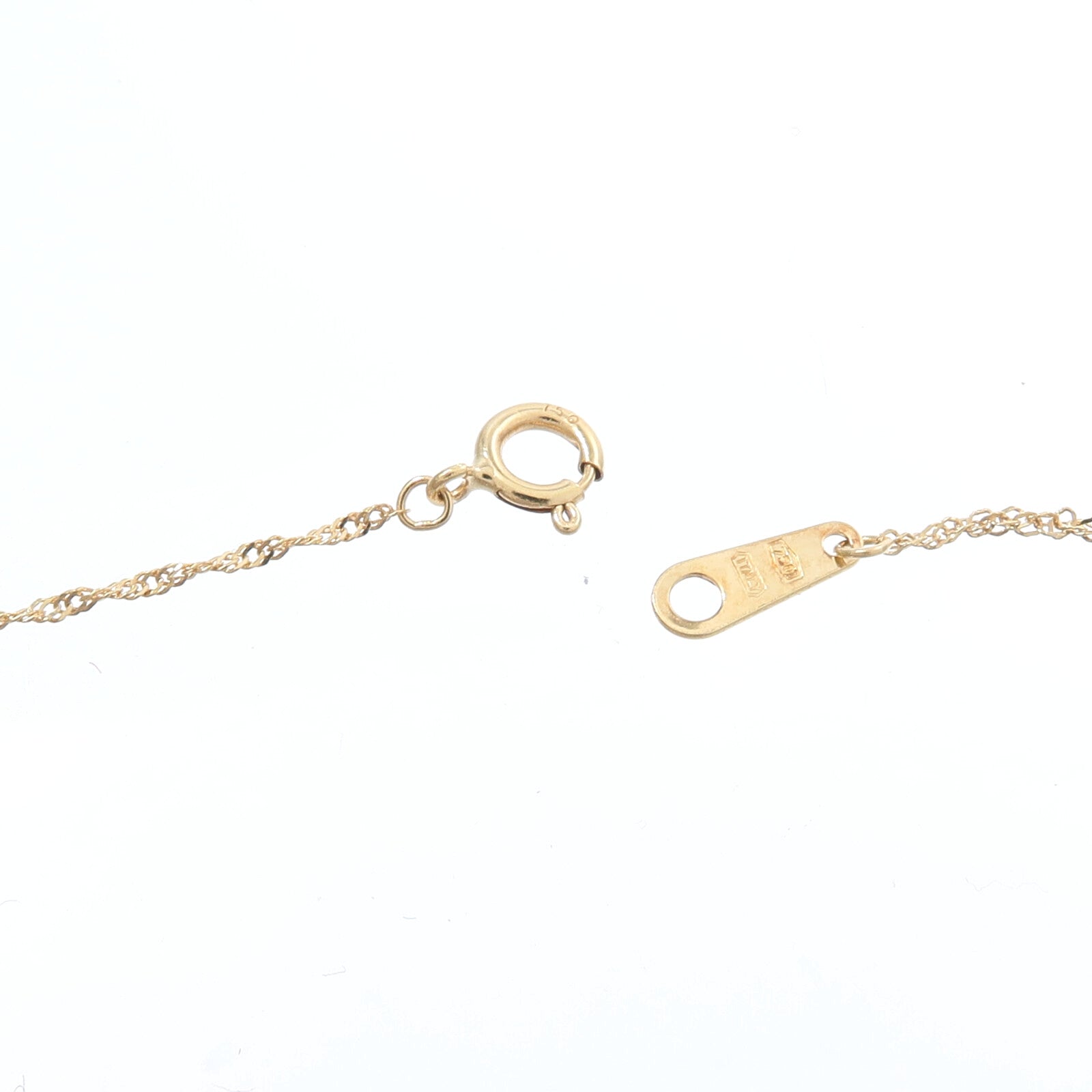 JEWELRY 18K黃金Ruby Diamond Necklace紅寶石/鑽石項鍊