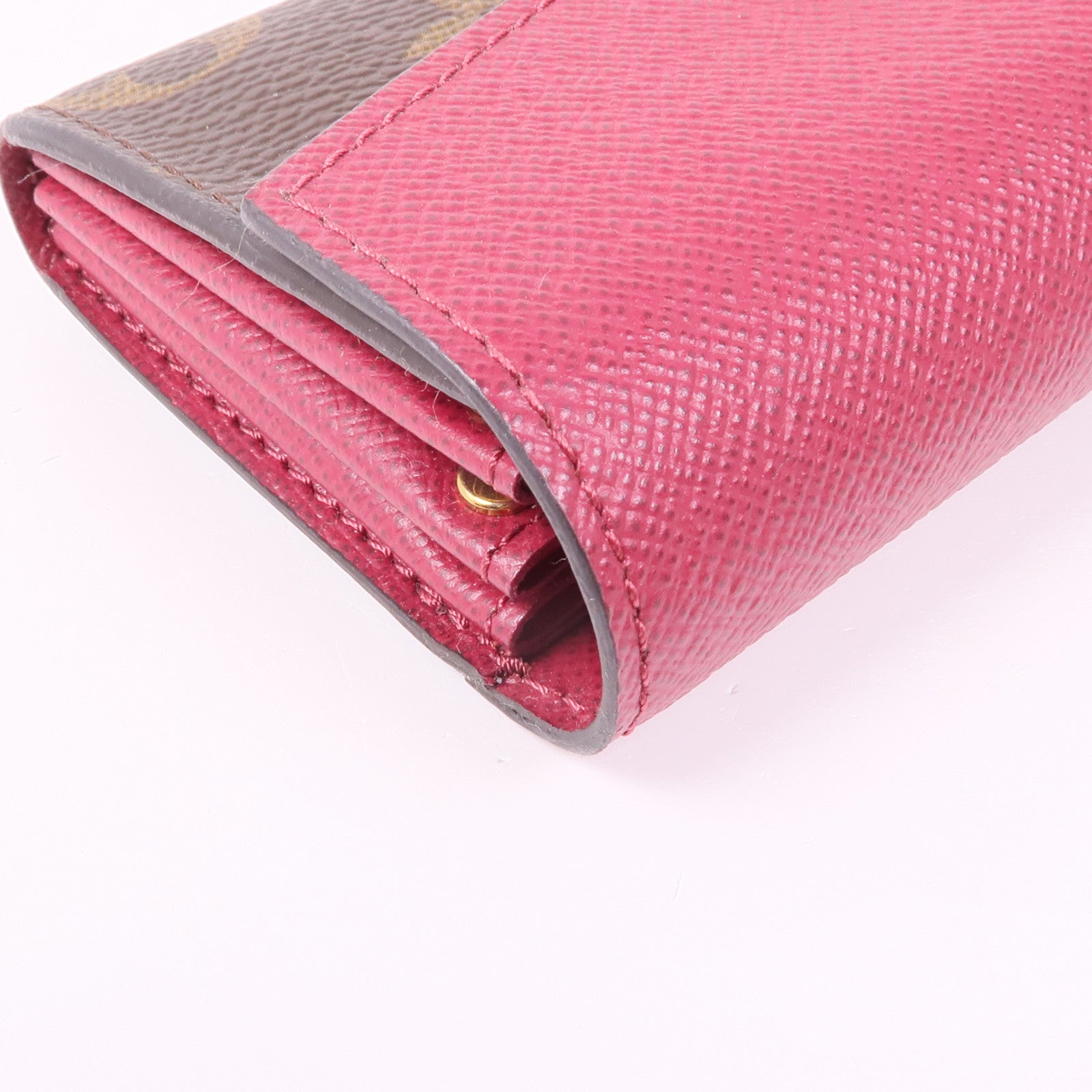 LOUIS VUITTON Monogram Sarah Multicartes金扣零錢包/卡片套