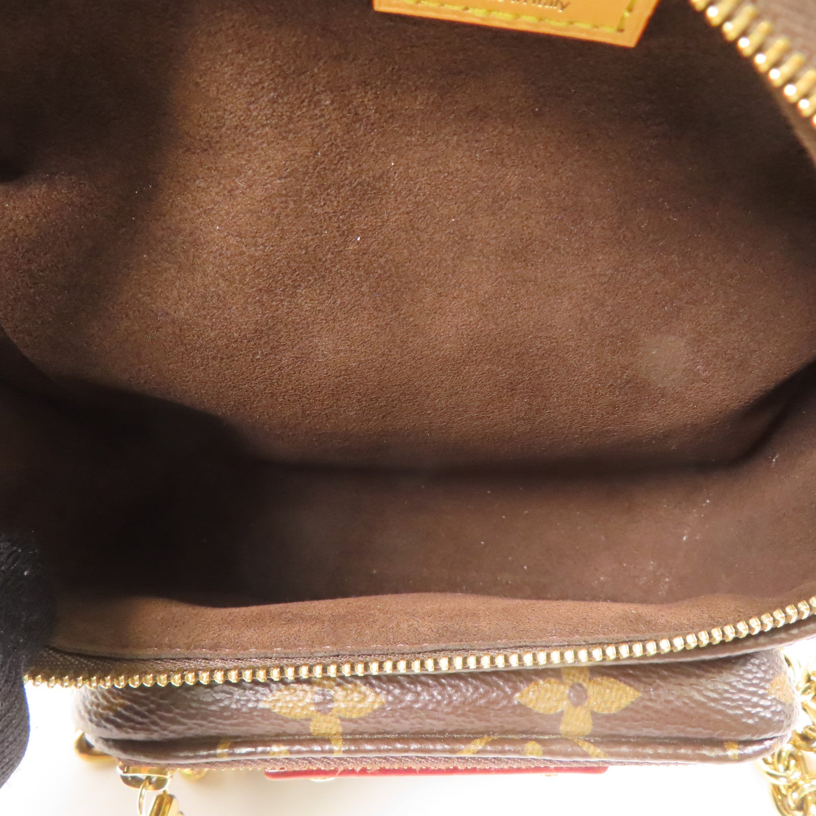 LOUIS VUITTON Monogram Mini Bumbag金扣手挽肩背兩用袋