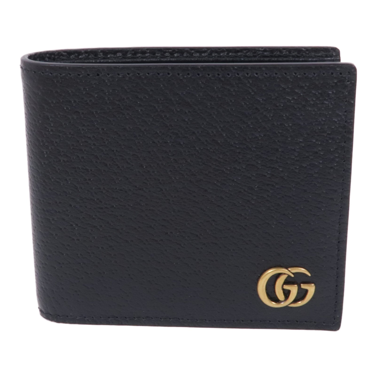 GUCCI 牛皮皮革GG Marmont Wallet金扣錢包
