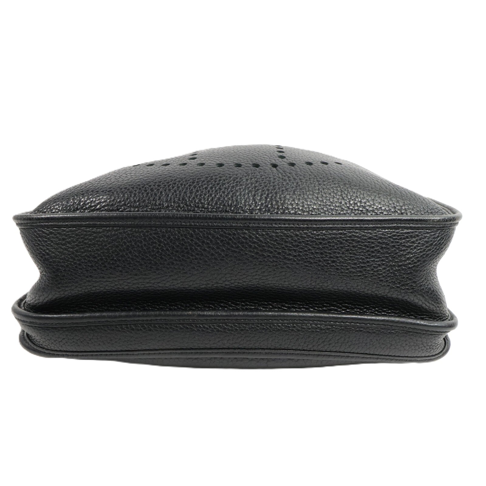 HERMES Clemence皮革Evelyne GM 肩背袋Noir