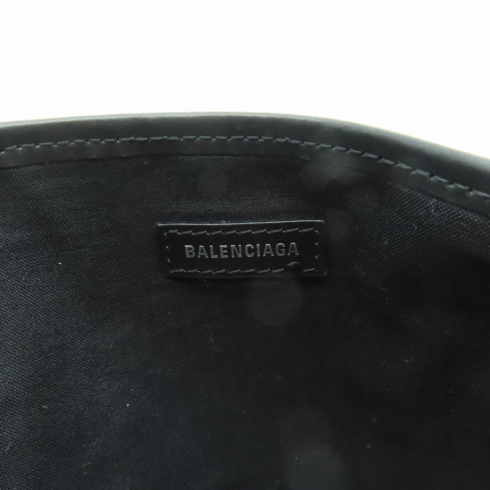 BALENCIAGA 【激減優惠】帆布Tote Bag銀扣手挽袋白色/黑色