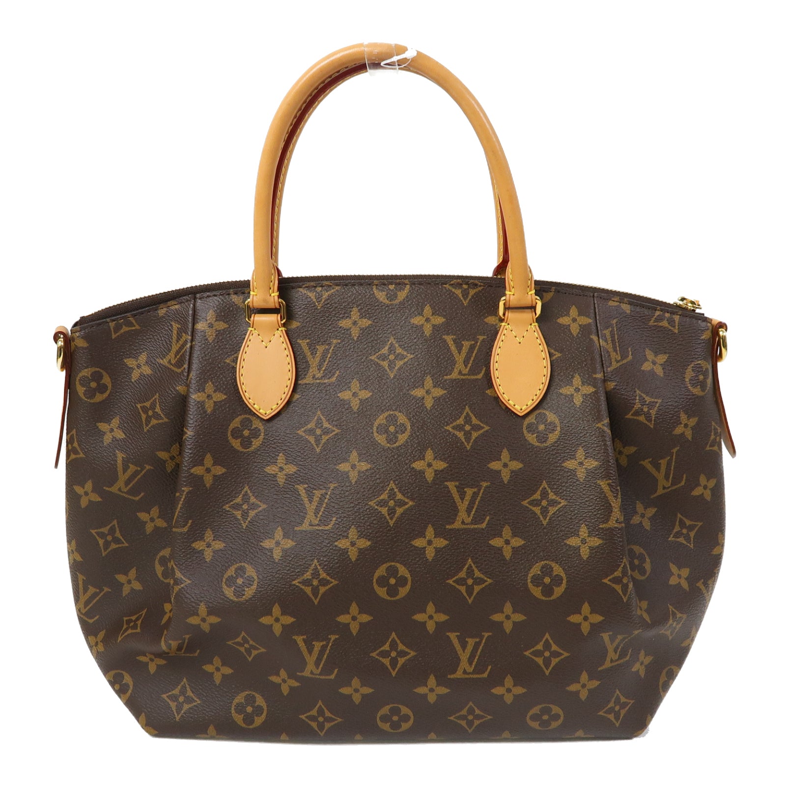 LOUIS VUITTON Monogram Turenne MM金扣手挽肩背兩用袋啡色