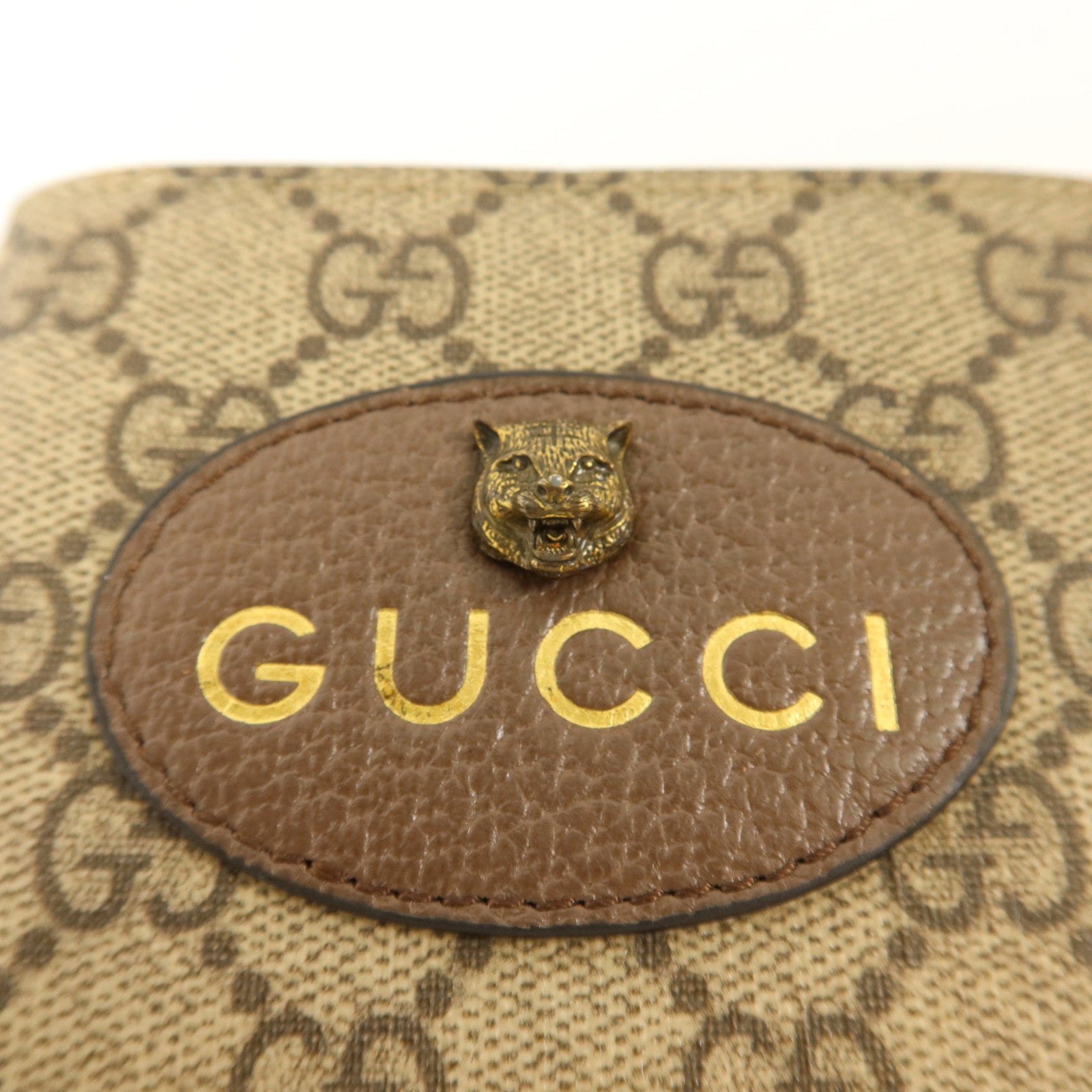 GUCCI 塗層帆布Neo Vintage GG Supreme Wallet錢包