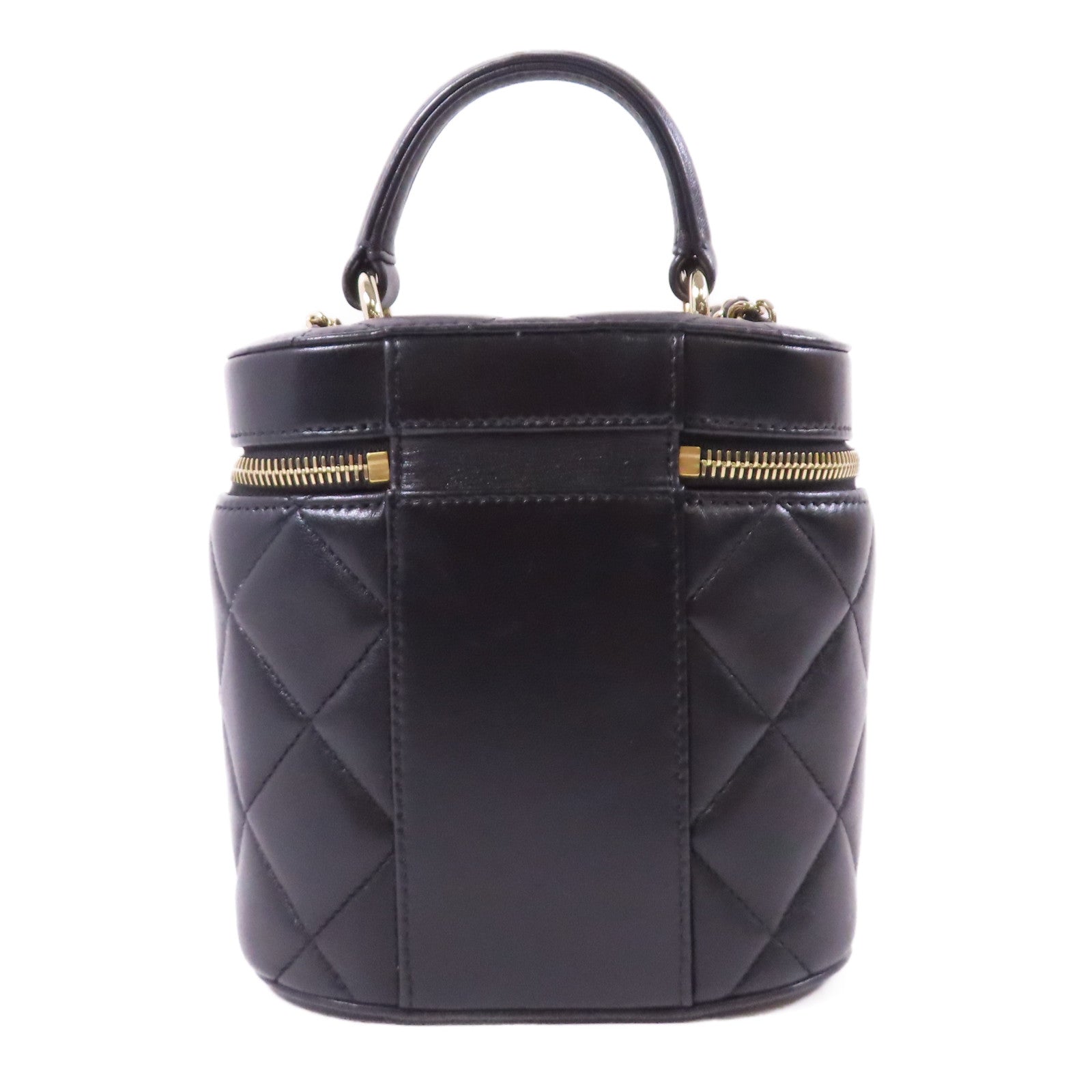 CHANEL 羊皮皮革Trendy CC Vanity Case金扣手挽肩背兩用袋