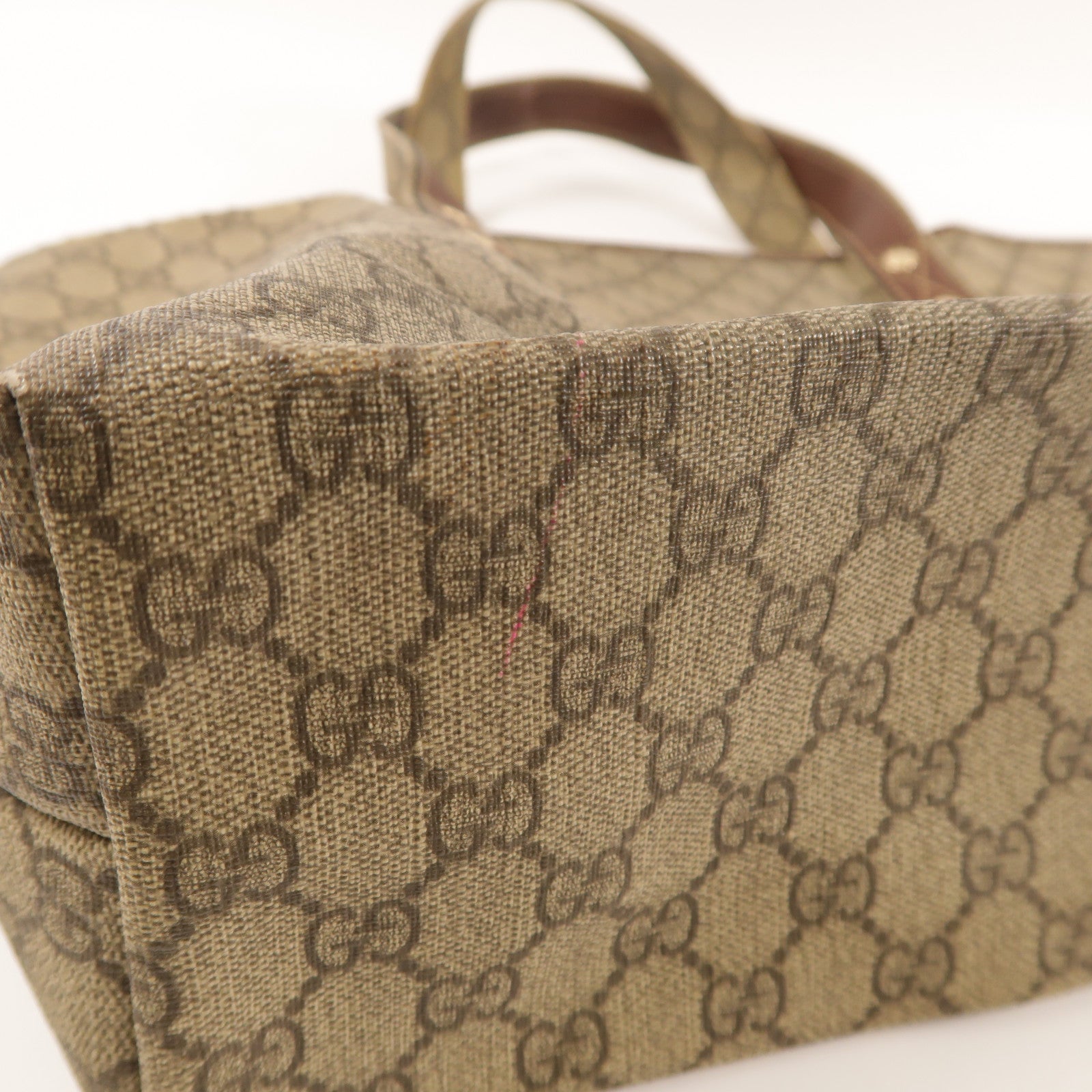GUCCI 塗層帆布Tote bag金扣手挽袋