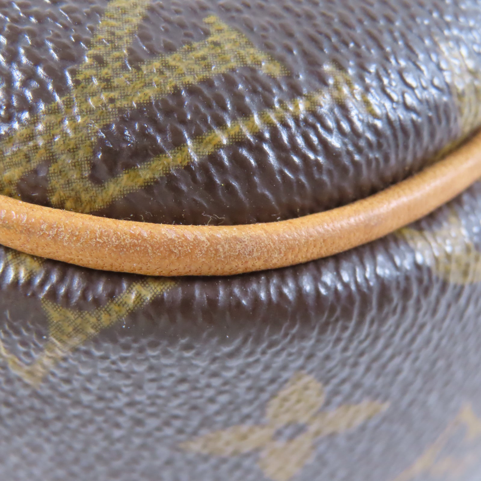 LOUIS VUITTON Monogram Reporter PM金扣肩背袋棕色