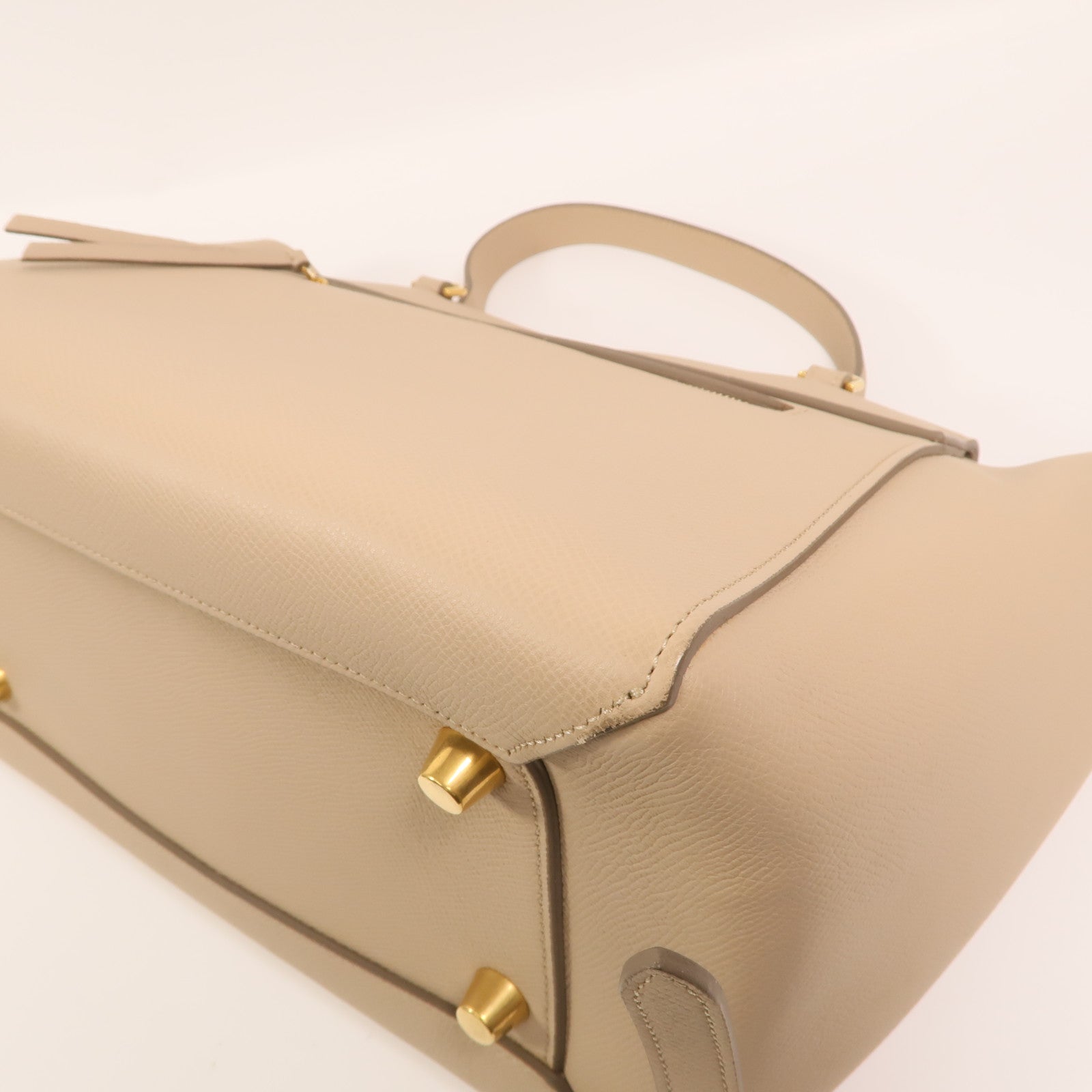 CELINE 牛皮皮革Micro Belt Bag金扣手挽肩背兩用袋