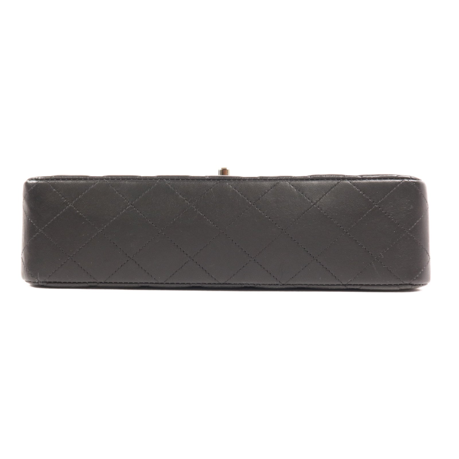 CHANEL 羊皮皮革Classic 25銀扣鏈帶肩背袋